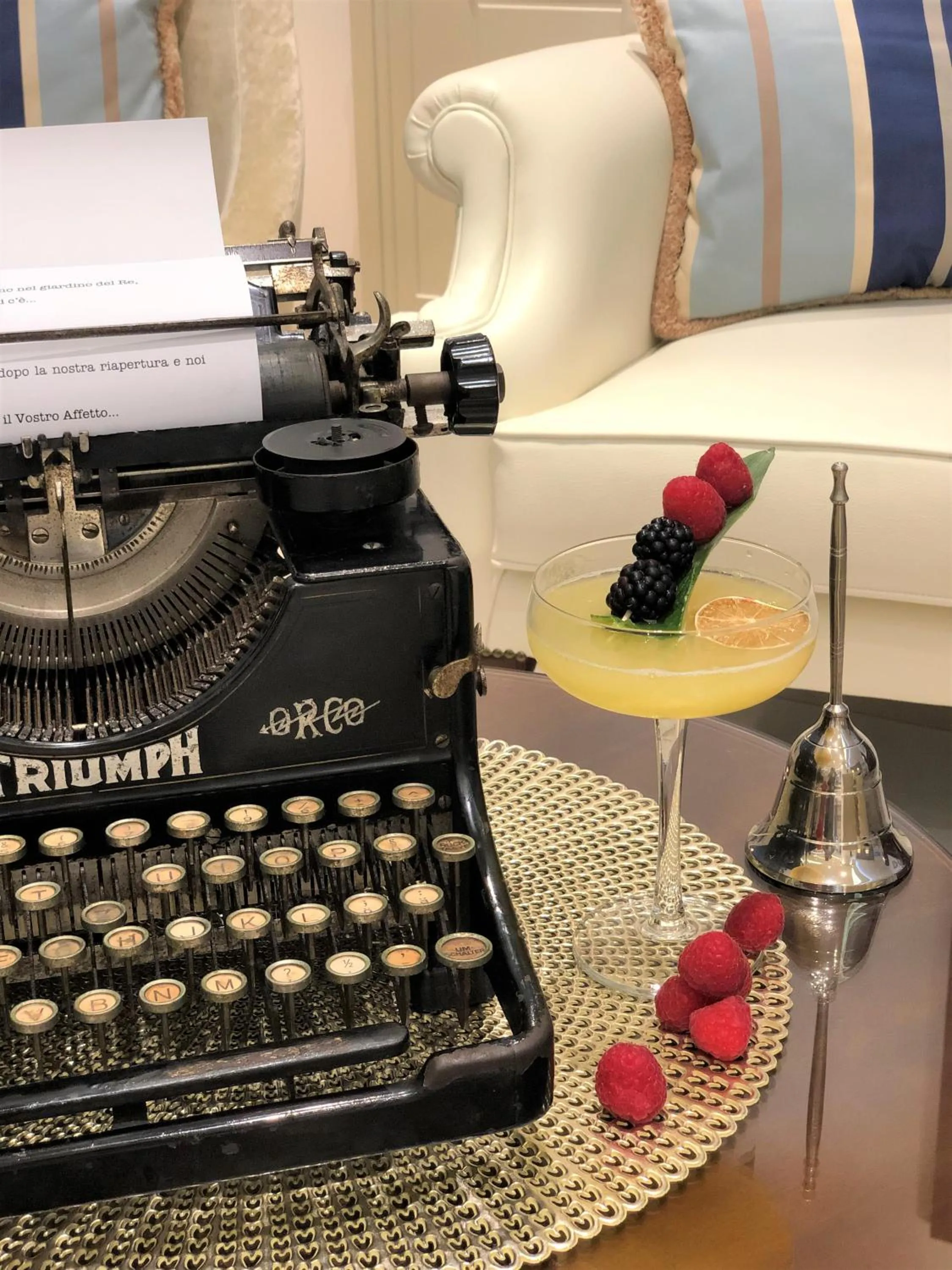 Lobby or reception in Erbavoglio Hotel