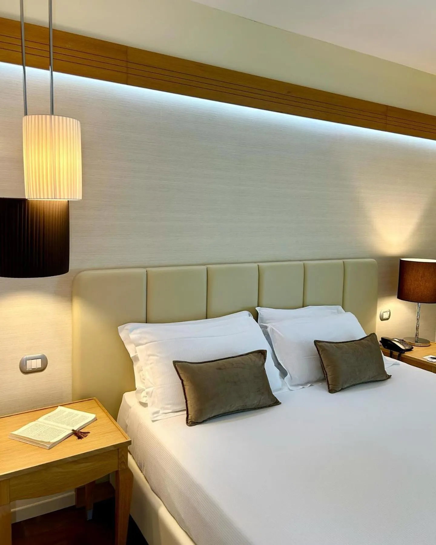 Bed in Erbavoglio Hotel