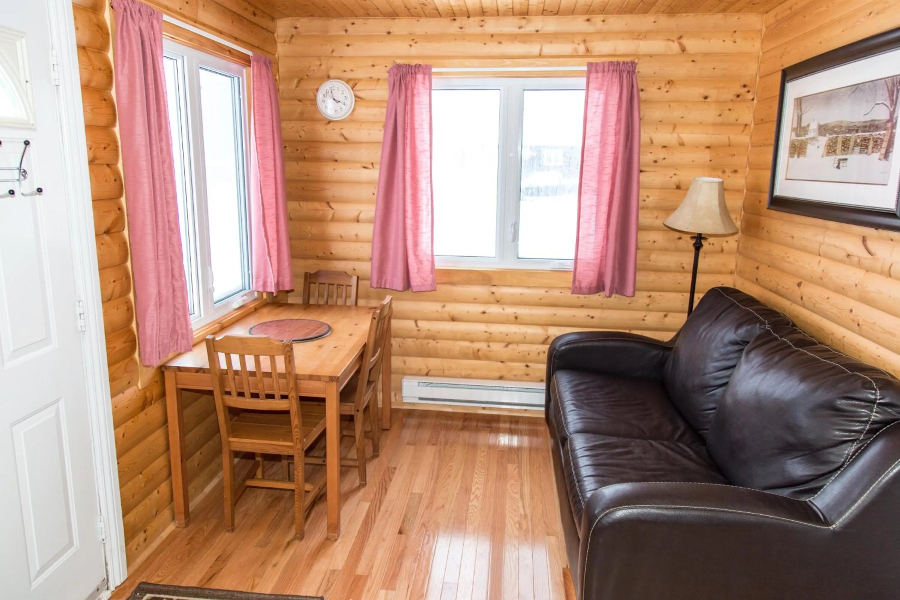 Living room in Burnt Cape Cabins