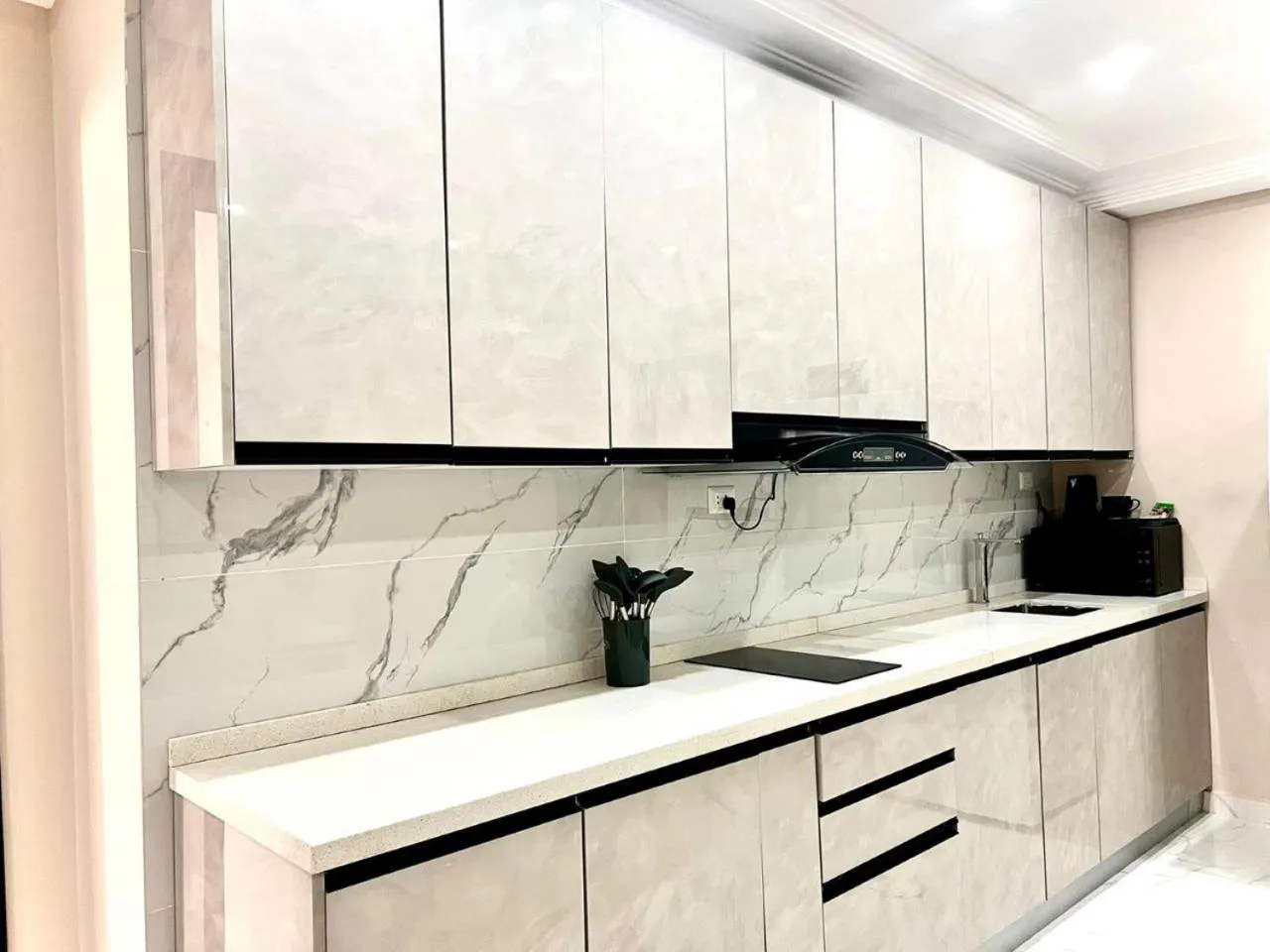 Kitchen or kitchenette in Lifestyle Luxury Hotel and Residence