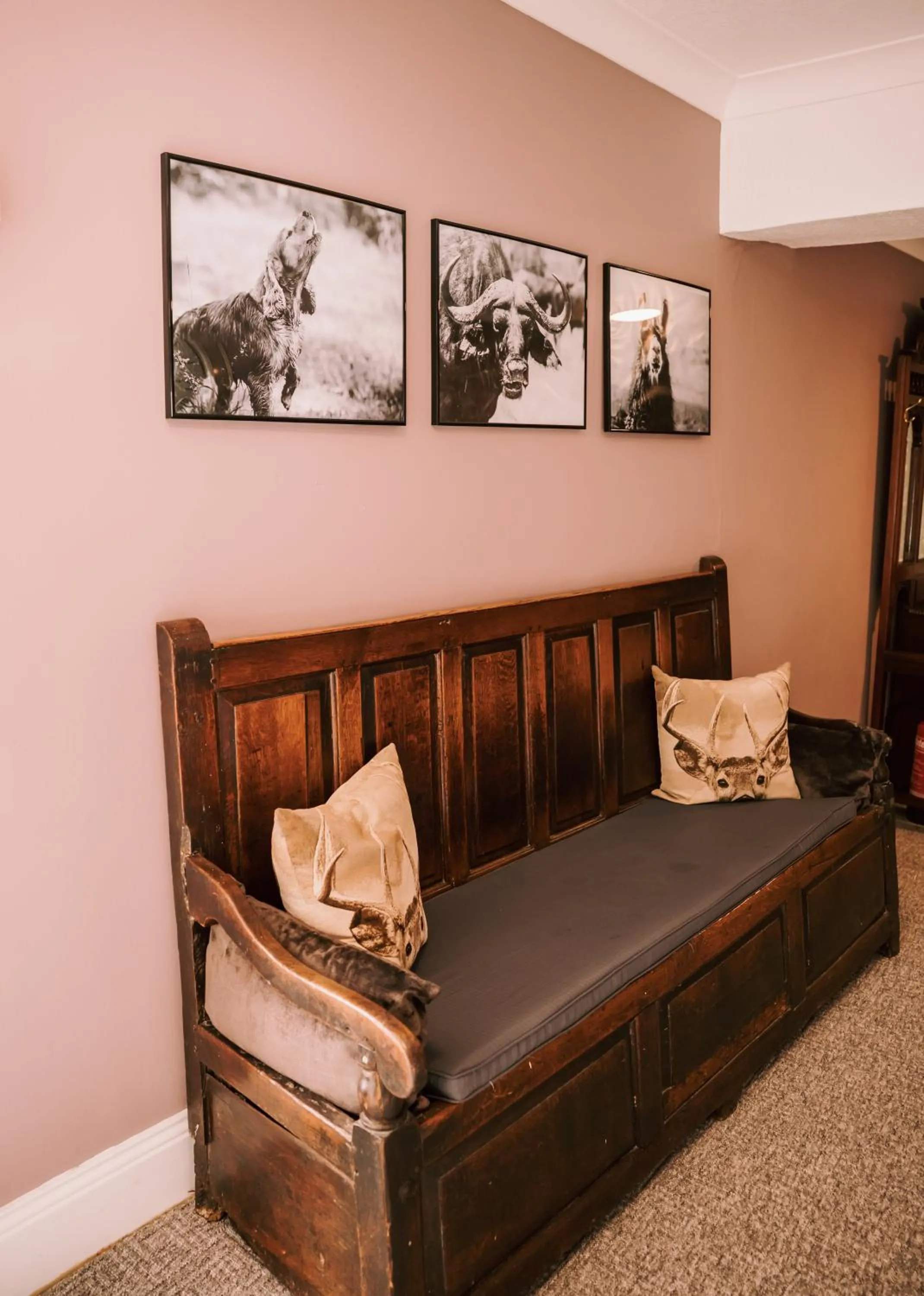 Seating area, Bed in Allerdale Court Hotel