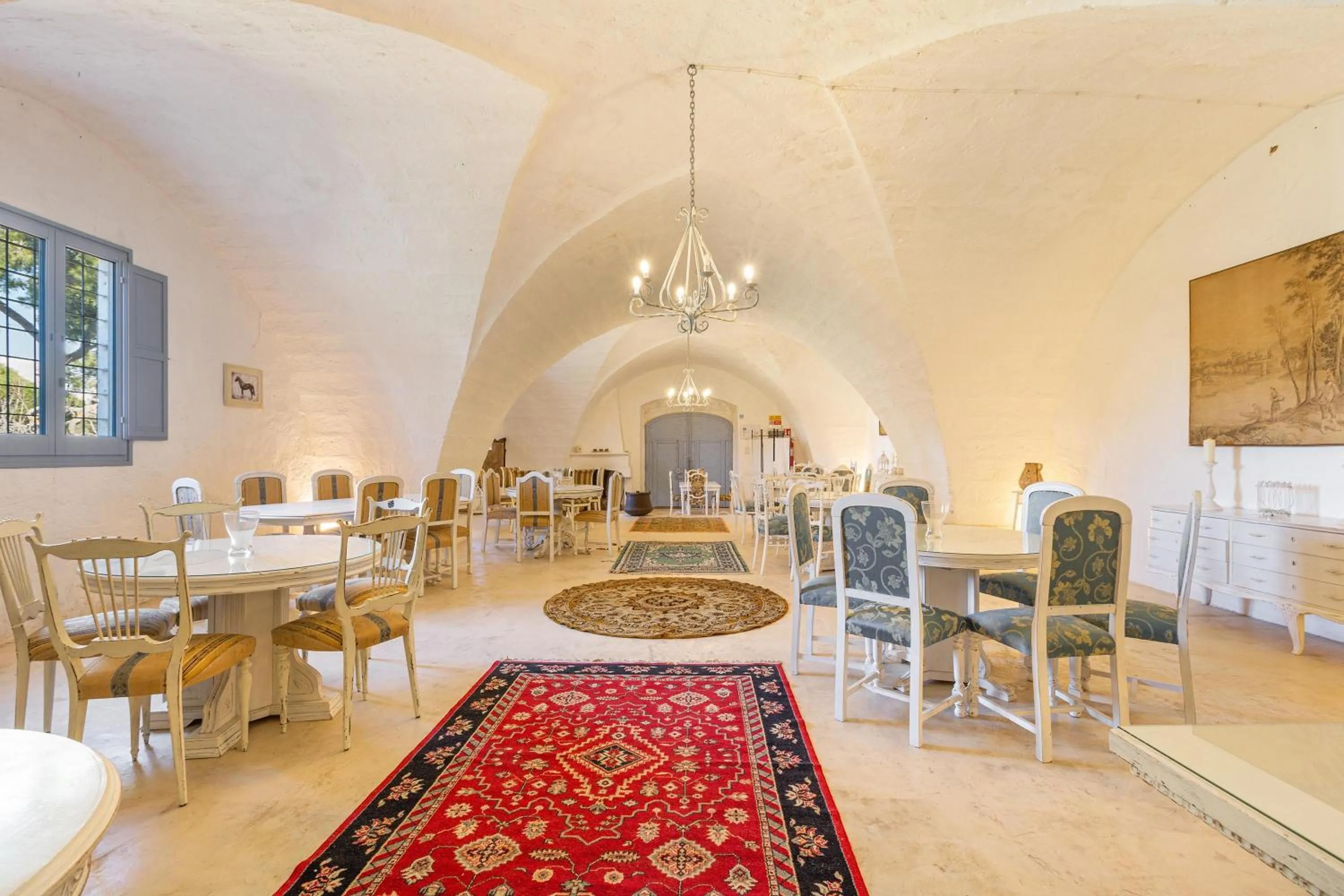 Living room in Masseria Pepe