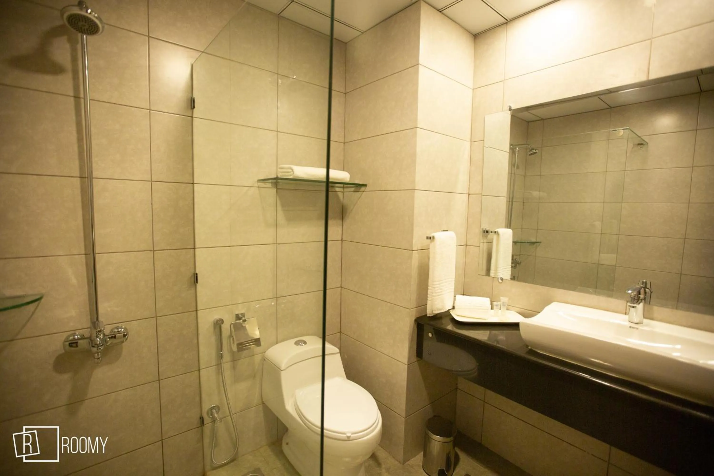 Bathroom in Roomy Signature Hotel, Islamabad
