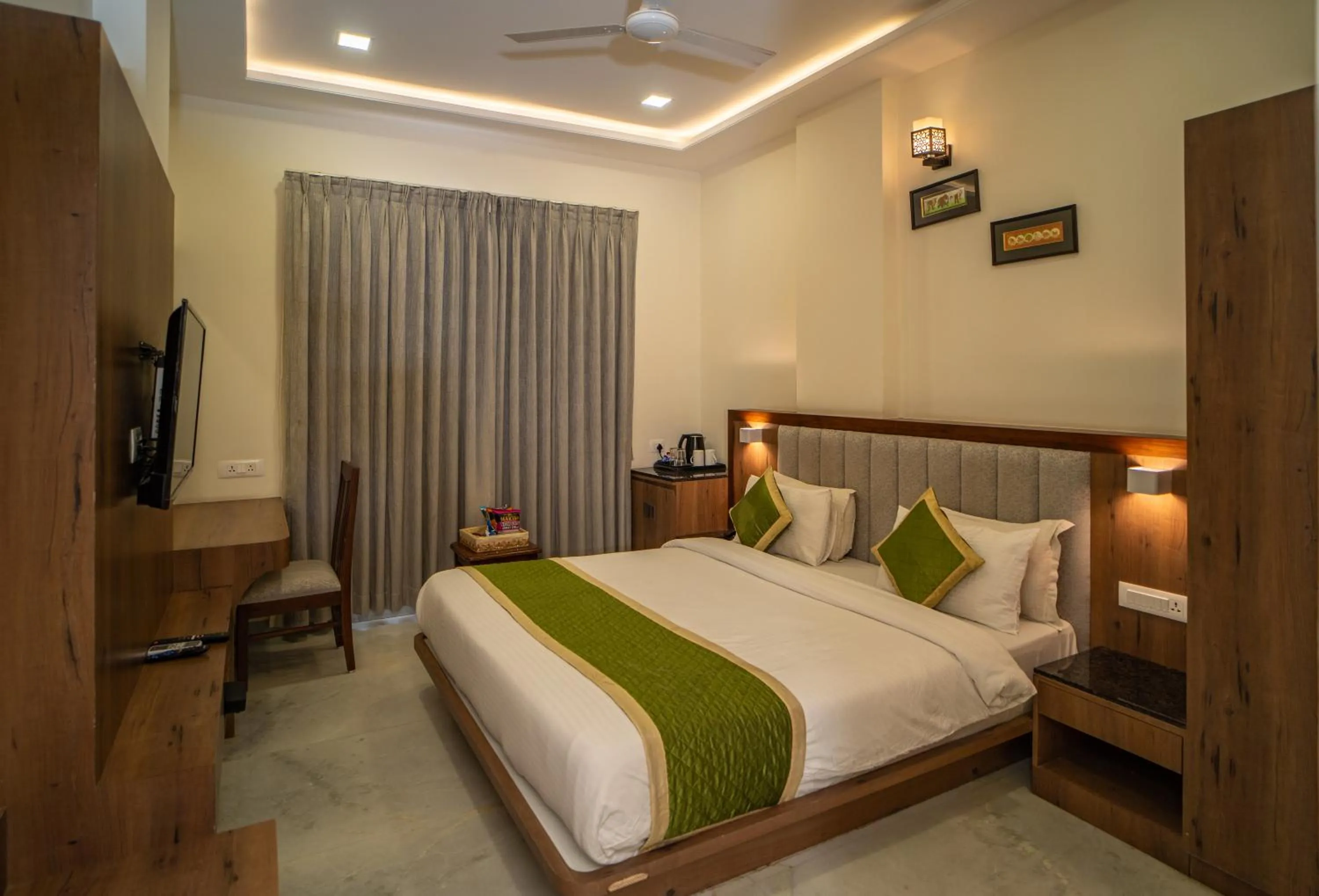 Bed in RABBIT RATNAM -By Udaipur Hotels