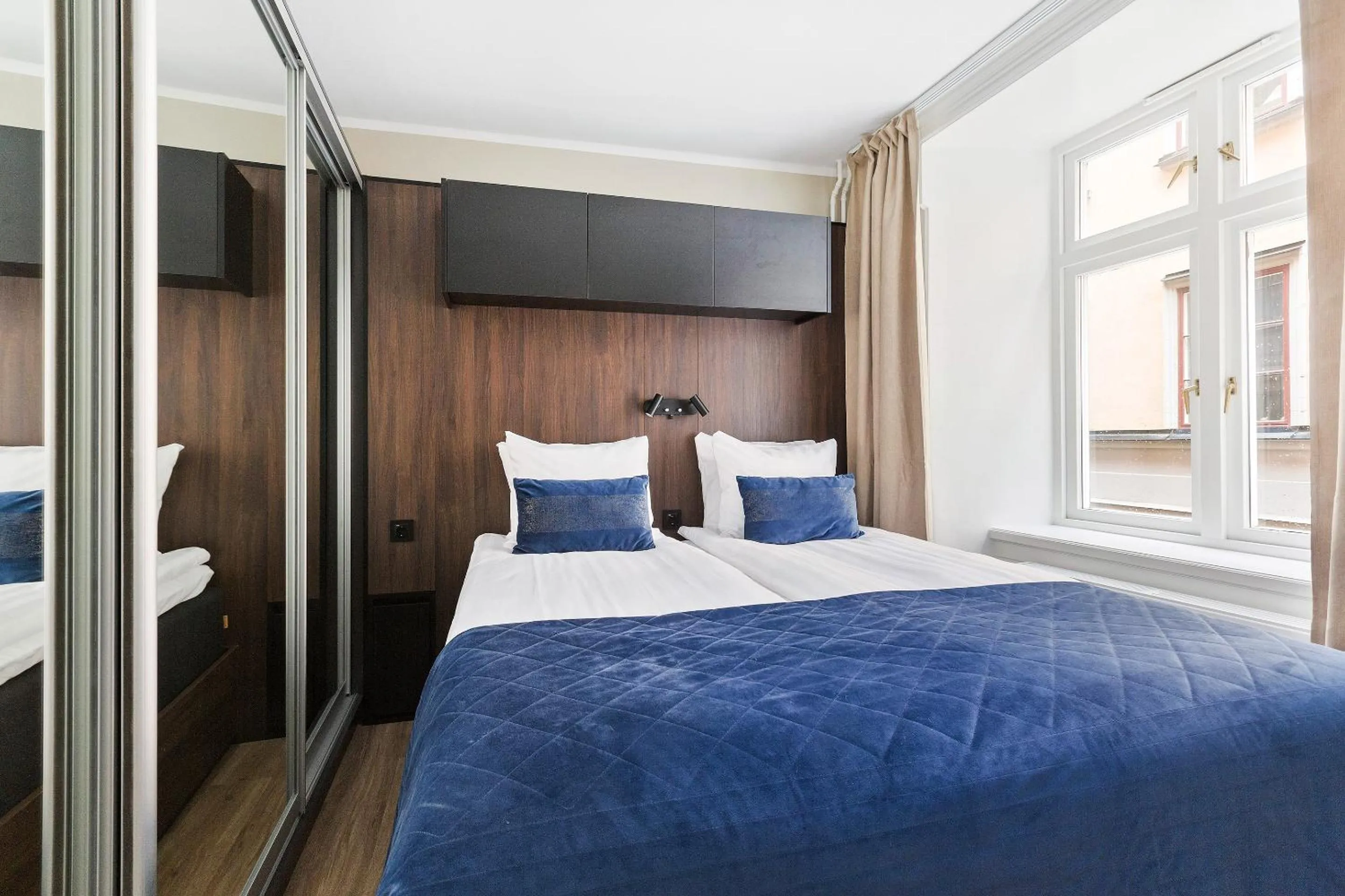 Bed in At Old Town Aparthotel