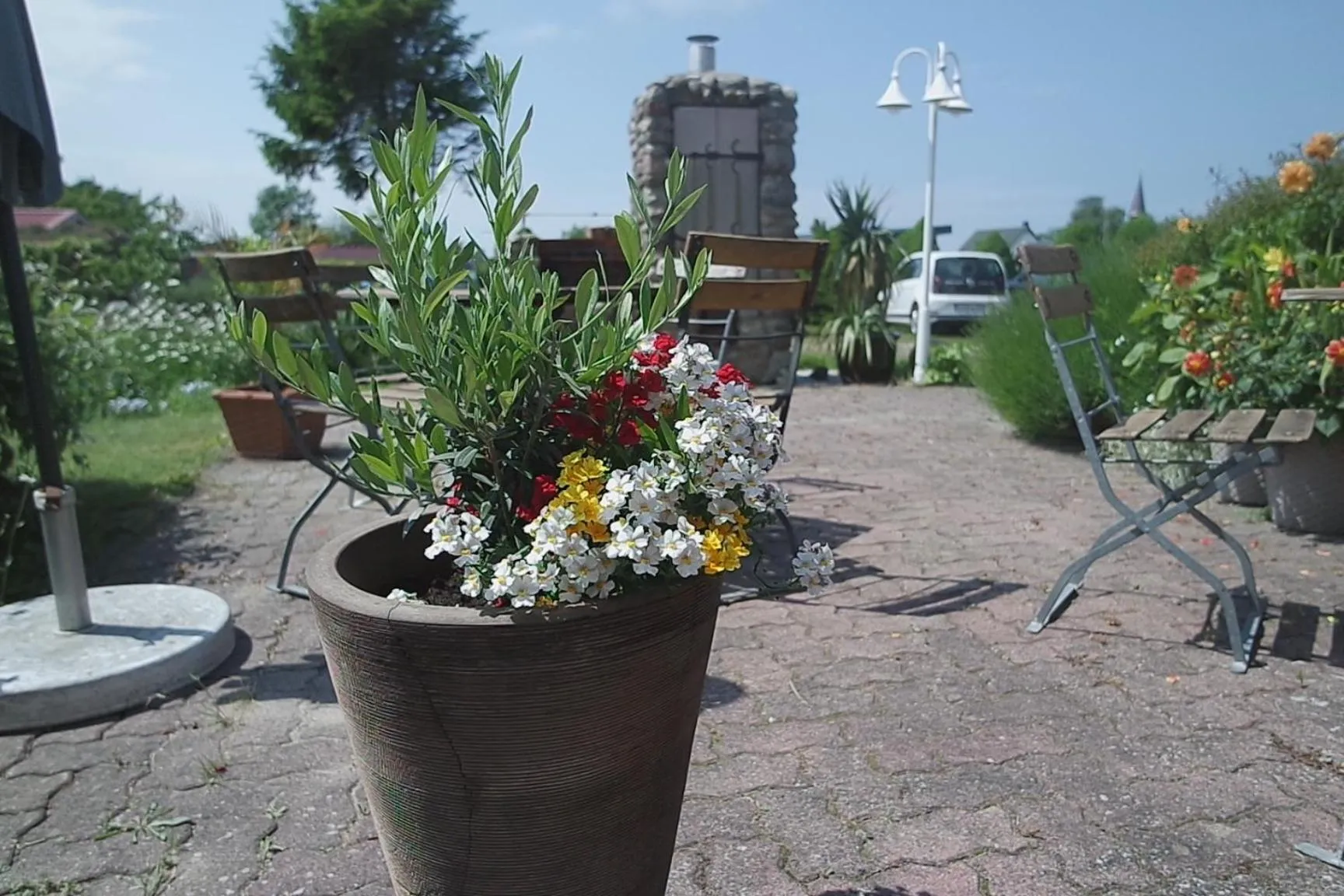 Balcony/Terrace in Aparthotel Schafshorn