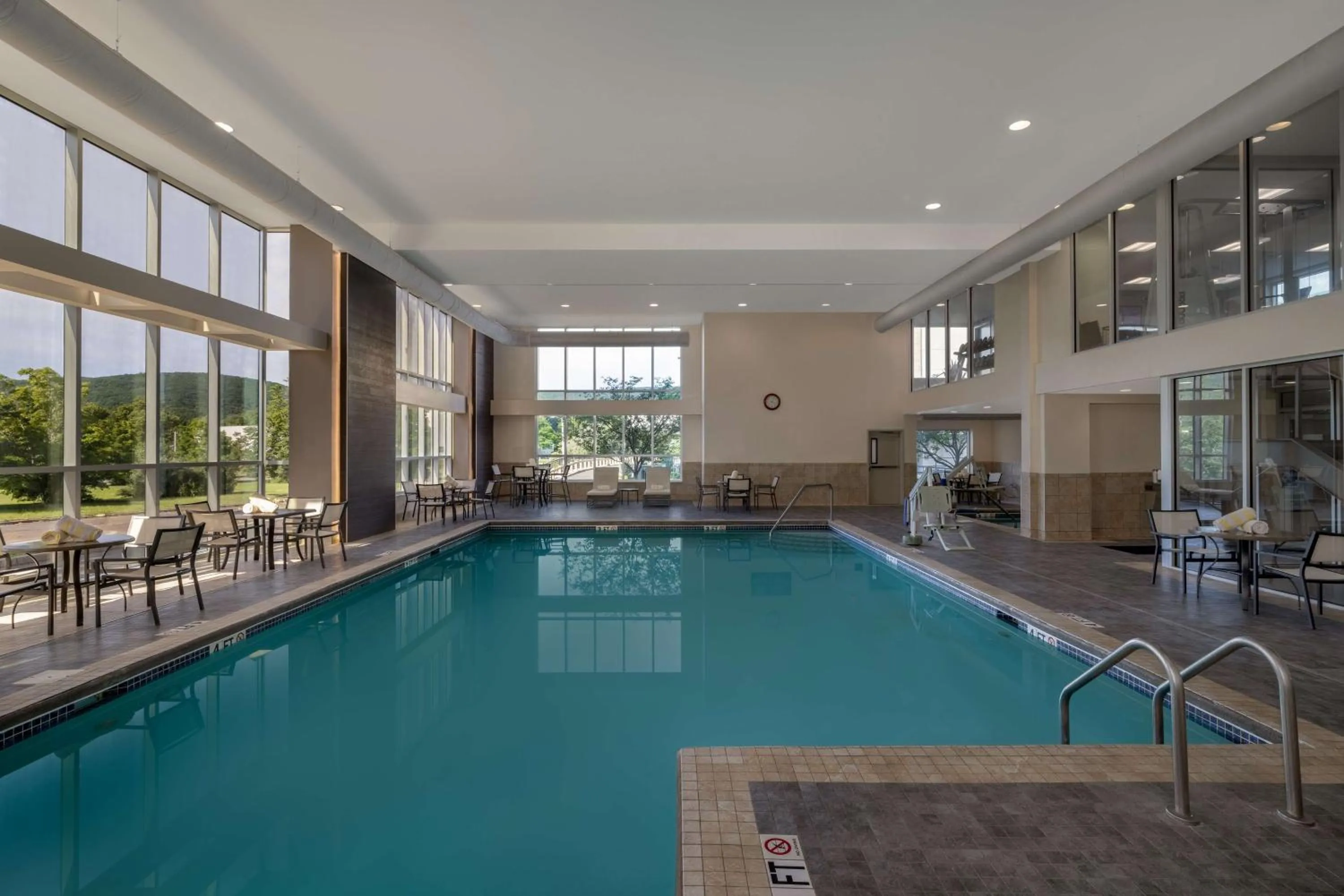 Pool view in Home2 Suites By Hilton Bristol