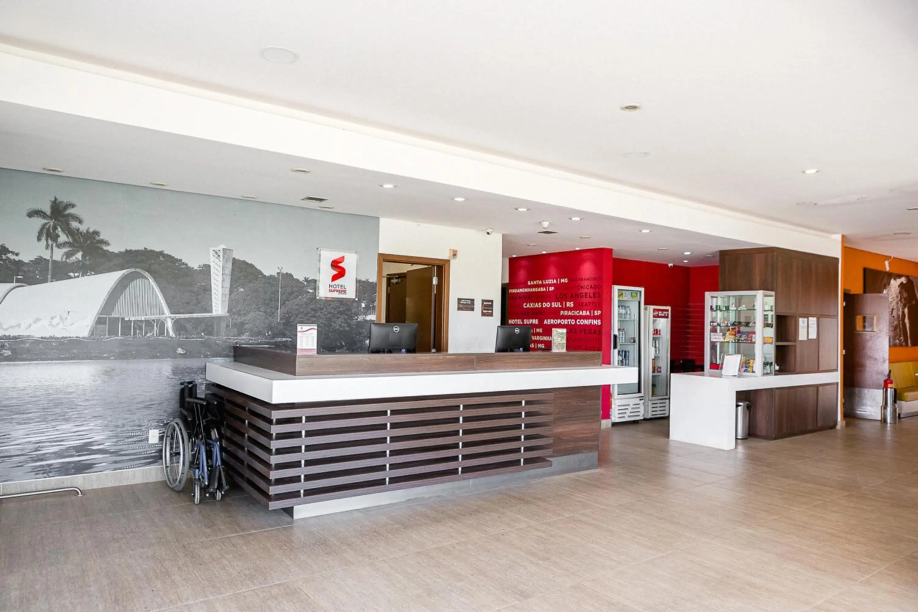 Lobby or reception in VOA Business Supreme Choice Confins