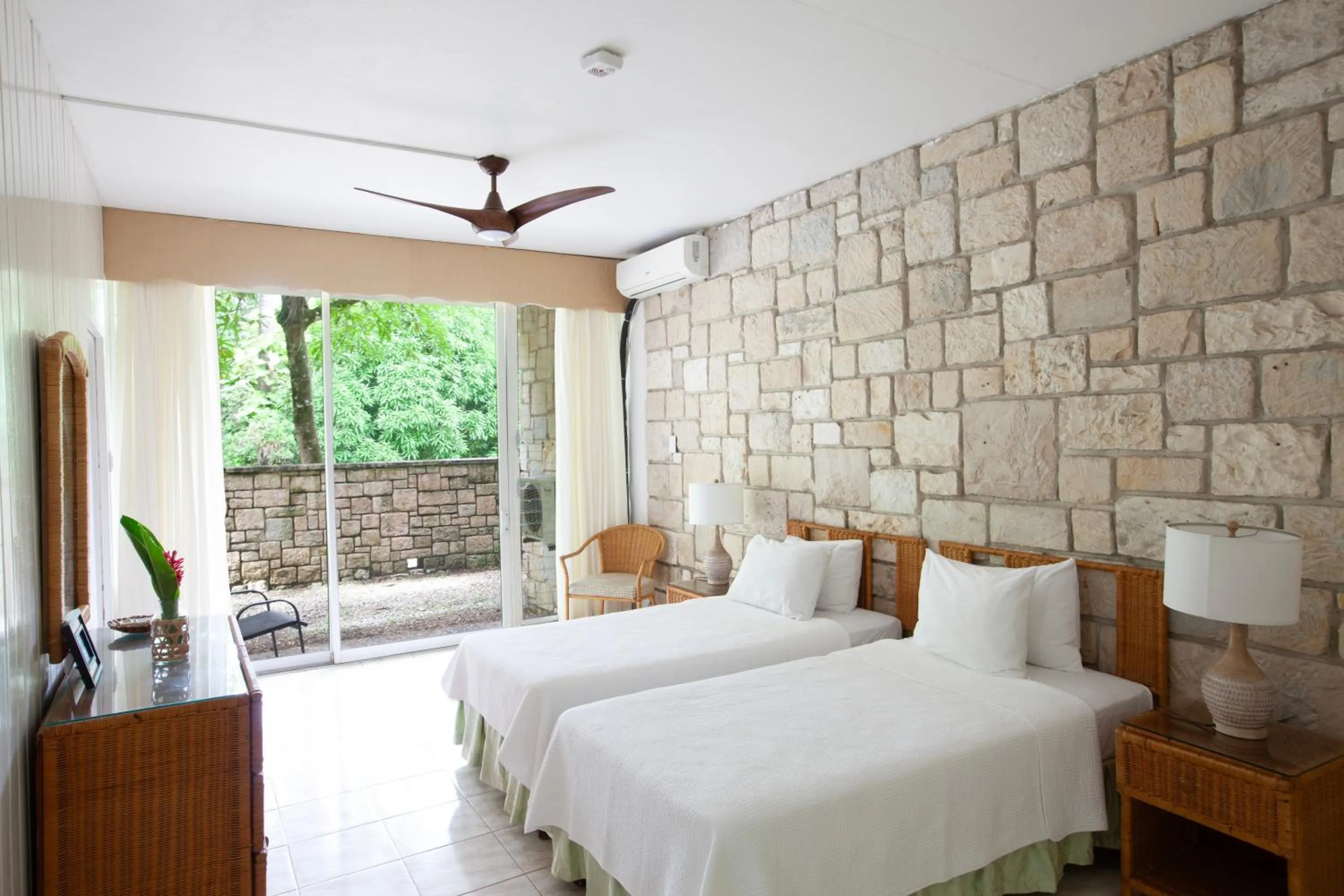 Bed in Frenchman's Cove Resort