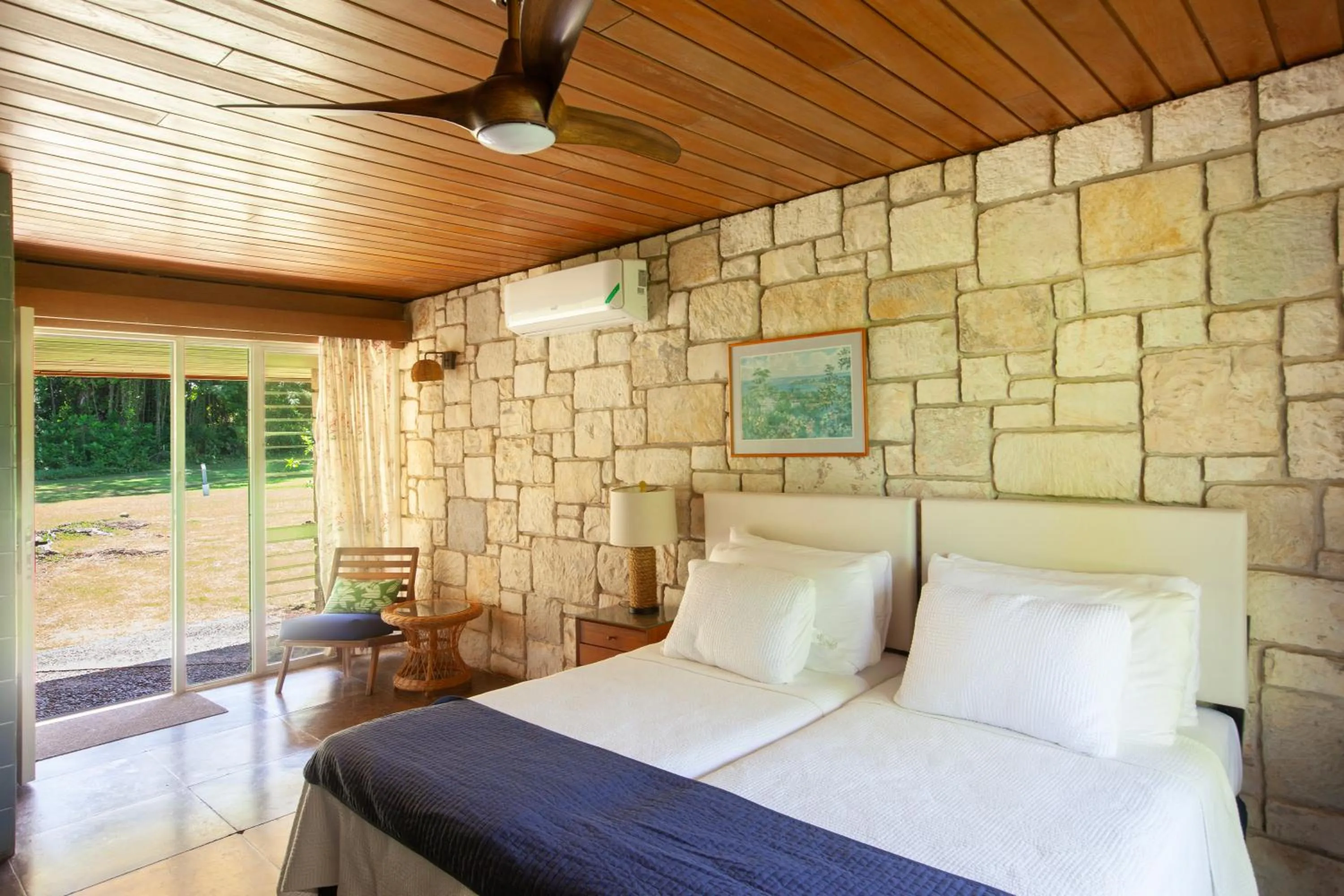 Bed in Frenchman's Cove Resort