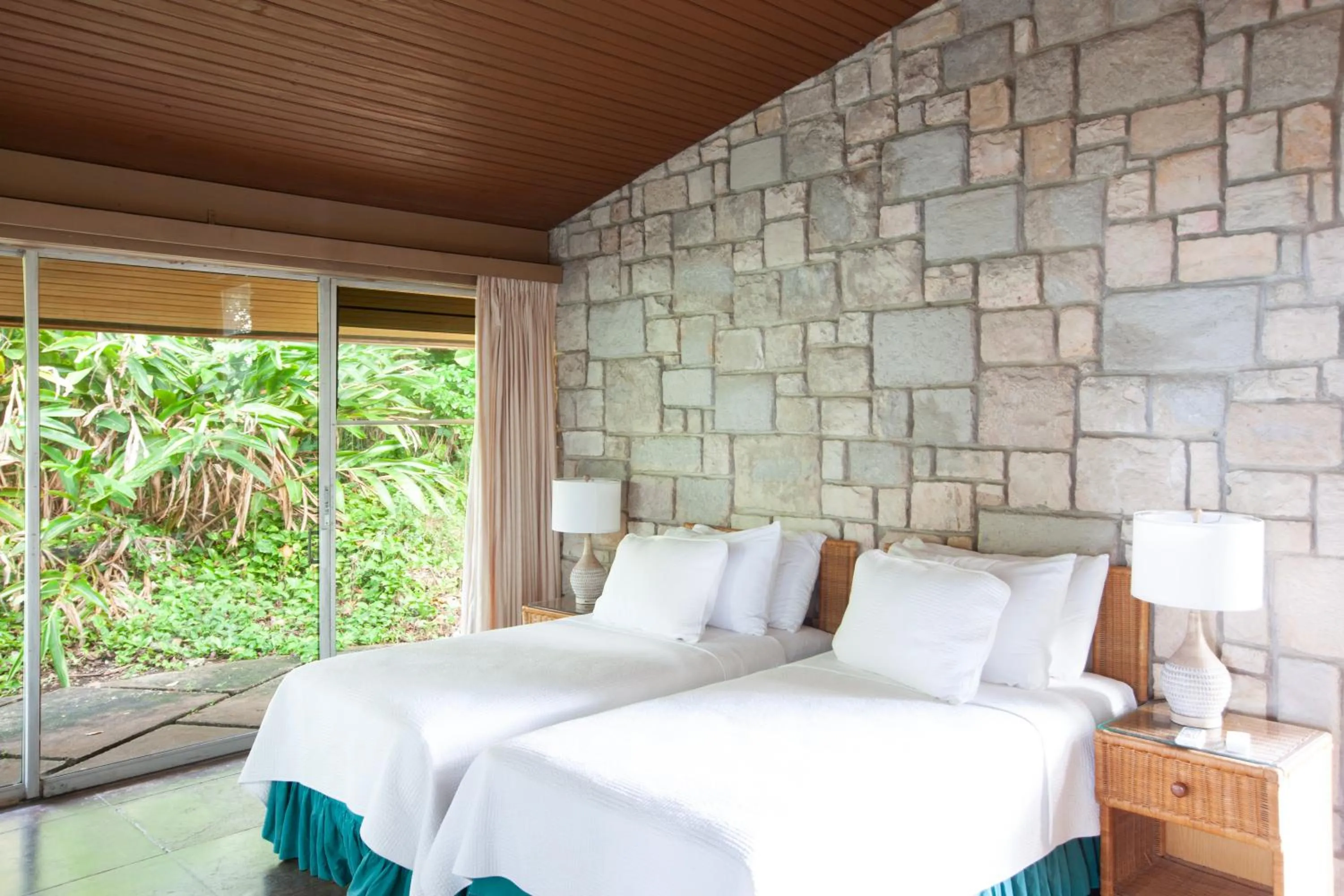 Bed in Frenchman's Cove Resort