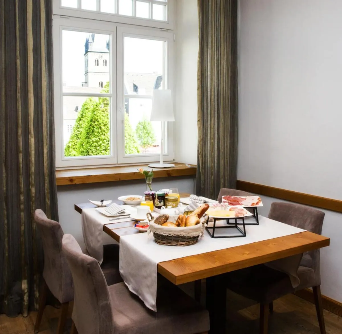 Food and drinks in Hotel am Markt