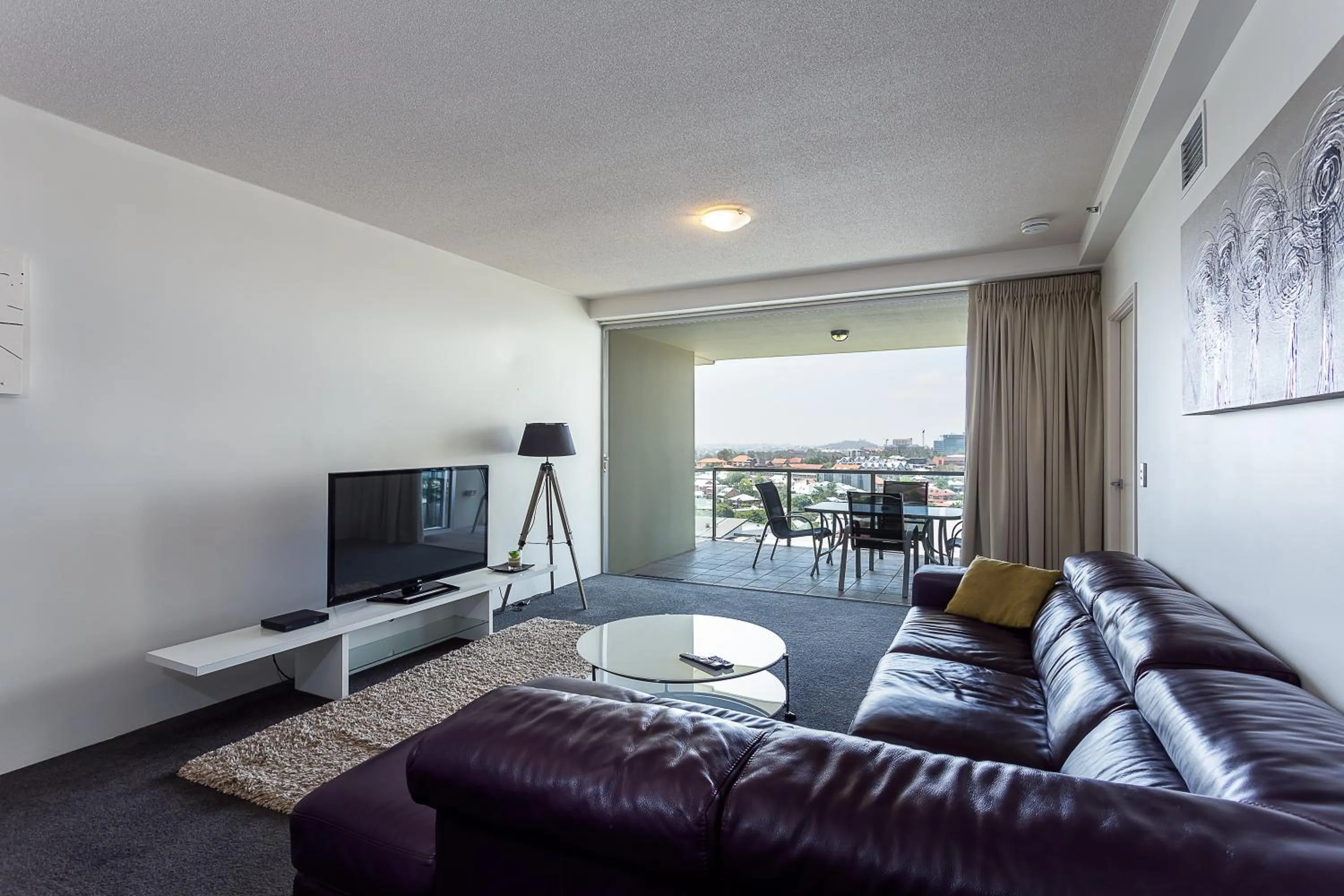 Living room in Oxygen Apartments