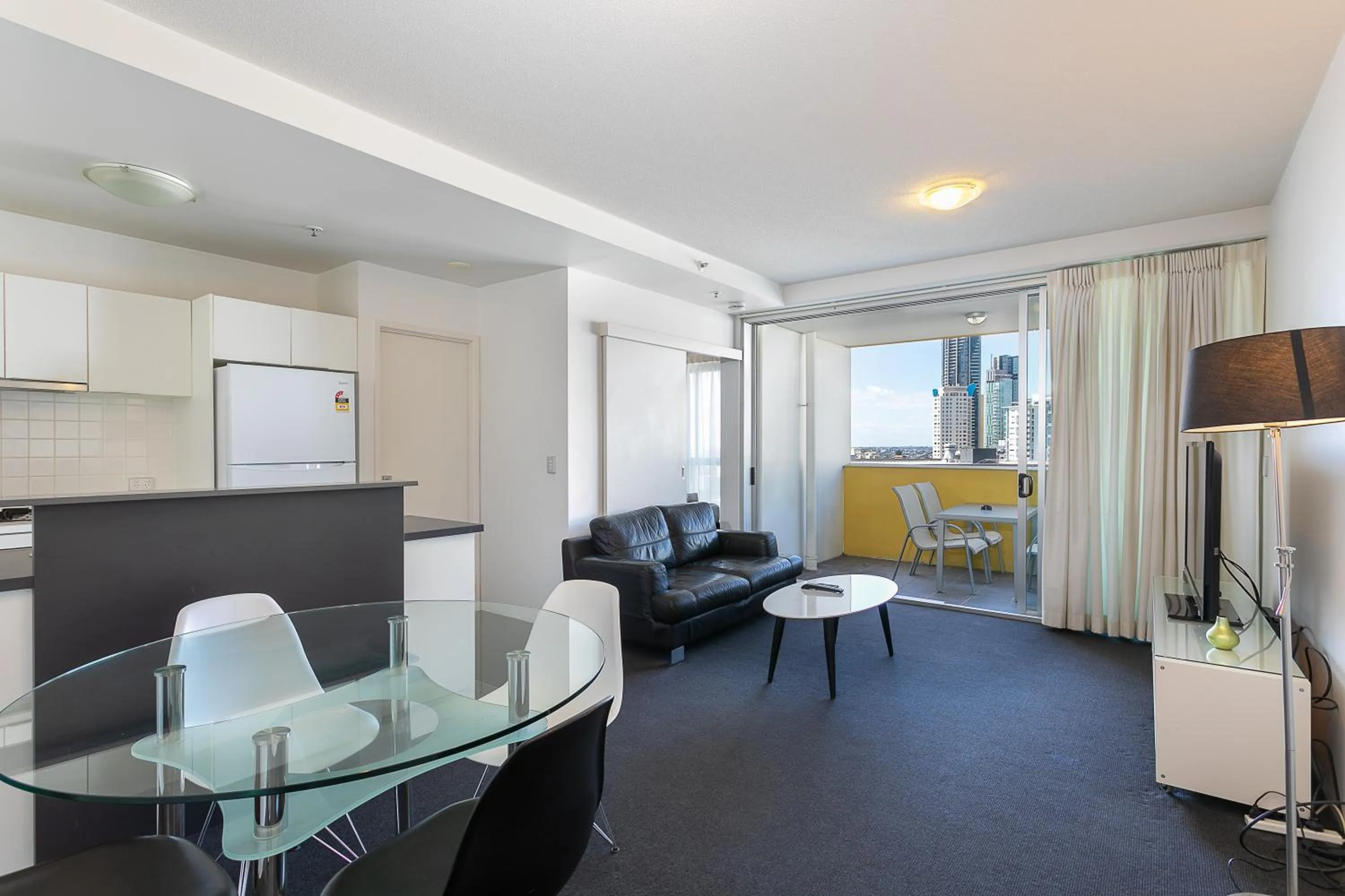 Living room in Oxygen Apartments