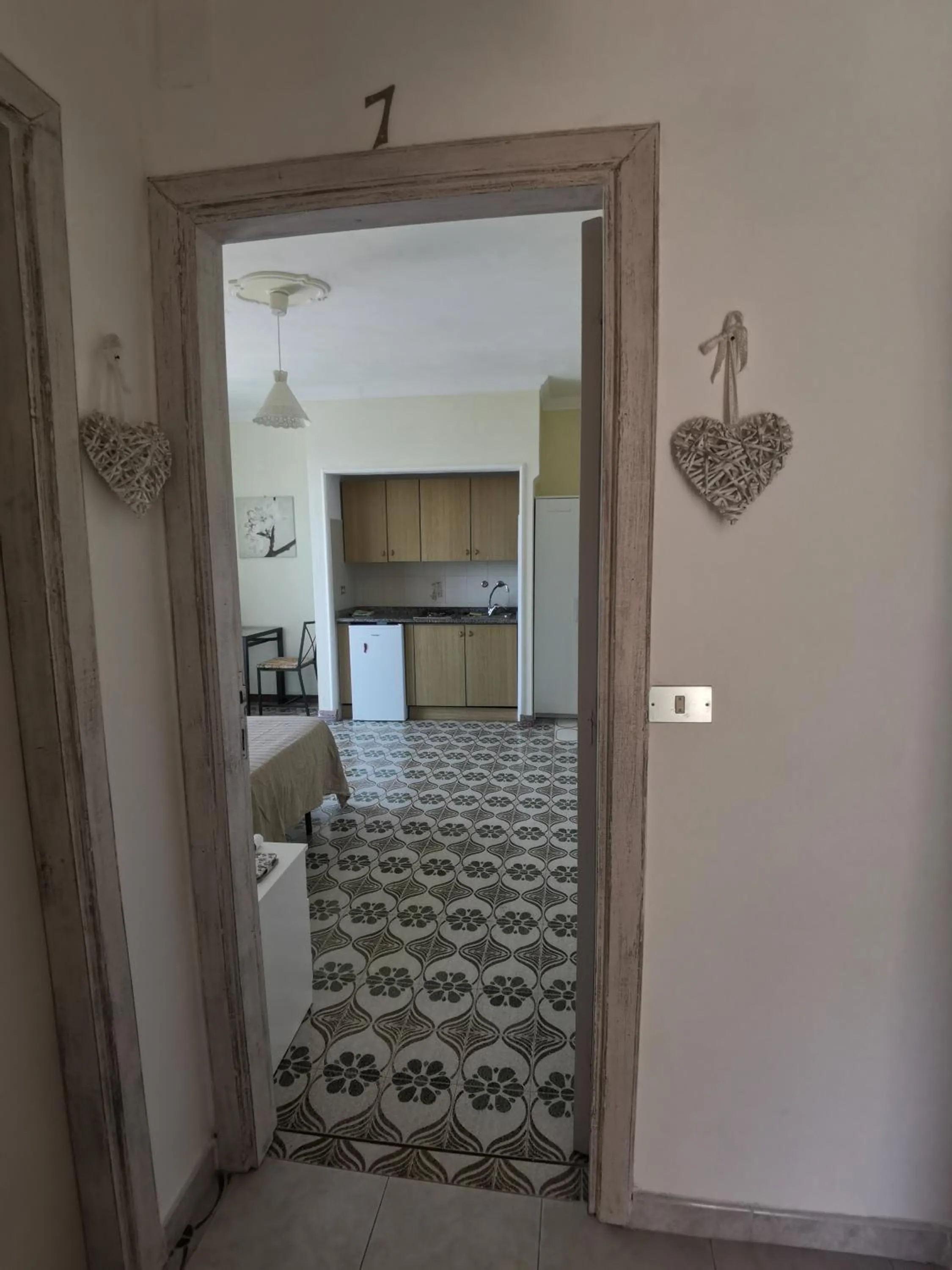 Kitchen or kitchenette in Villa Olivia Residence Ischia - Monolocali e Bilocali nel Verde con Piscine e Vista Mare