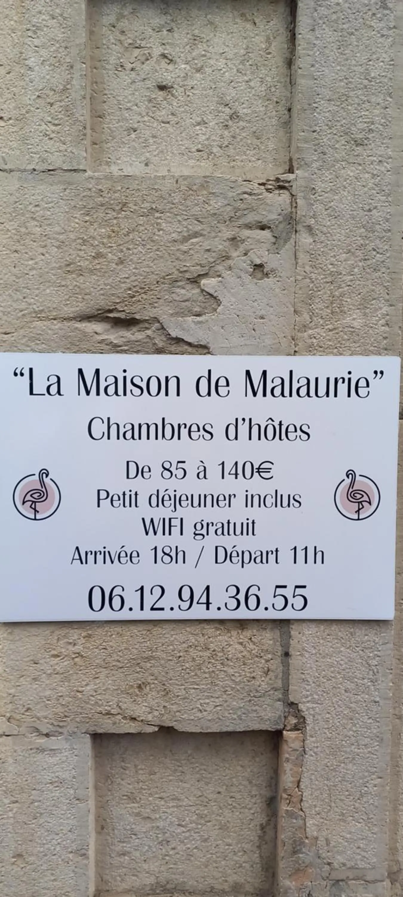 Property building in La maison de Malaurie