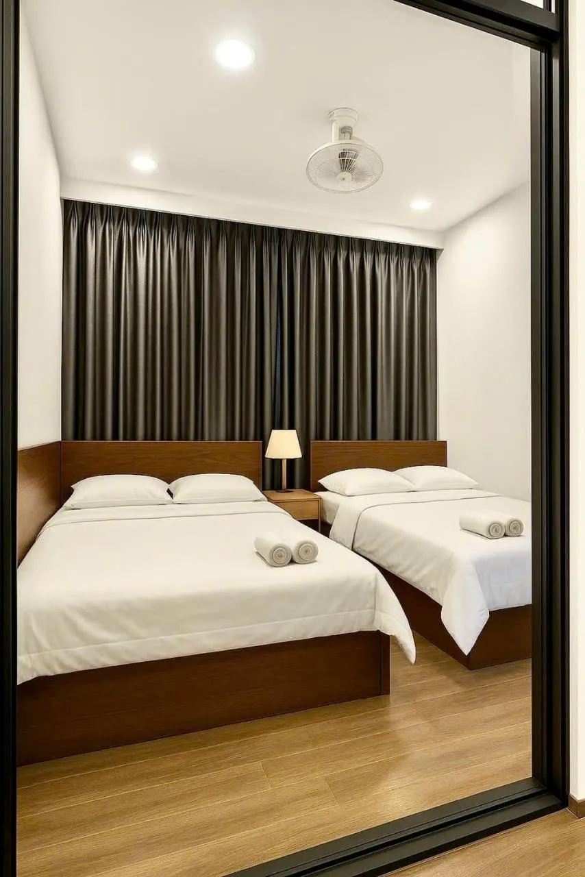 Bedroom, Bed in Nam Hội An Hotel - Near Vinpearl Nam Hội An