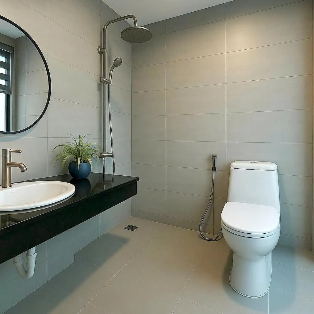 Shower in Nam Hội An Hotel - Near Vinpearl Nam Hội An