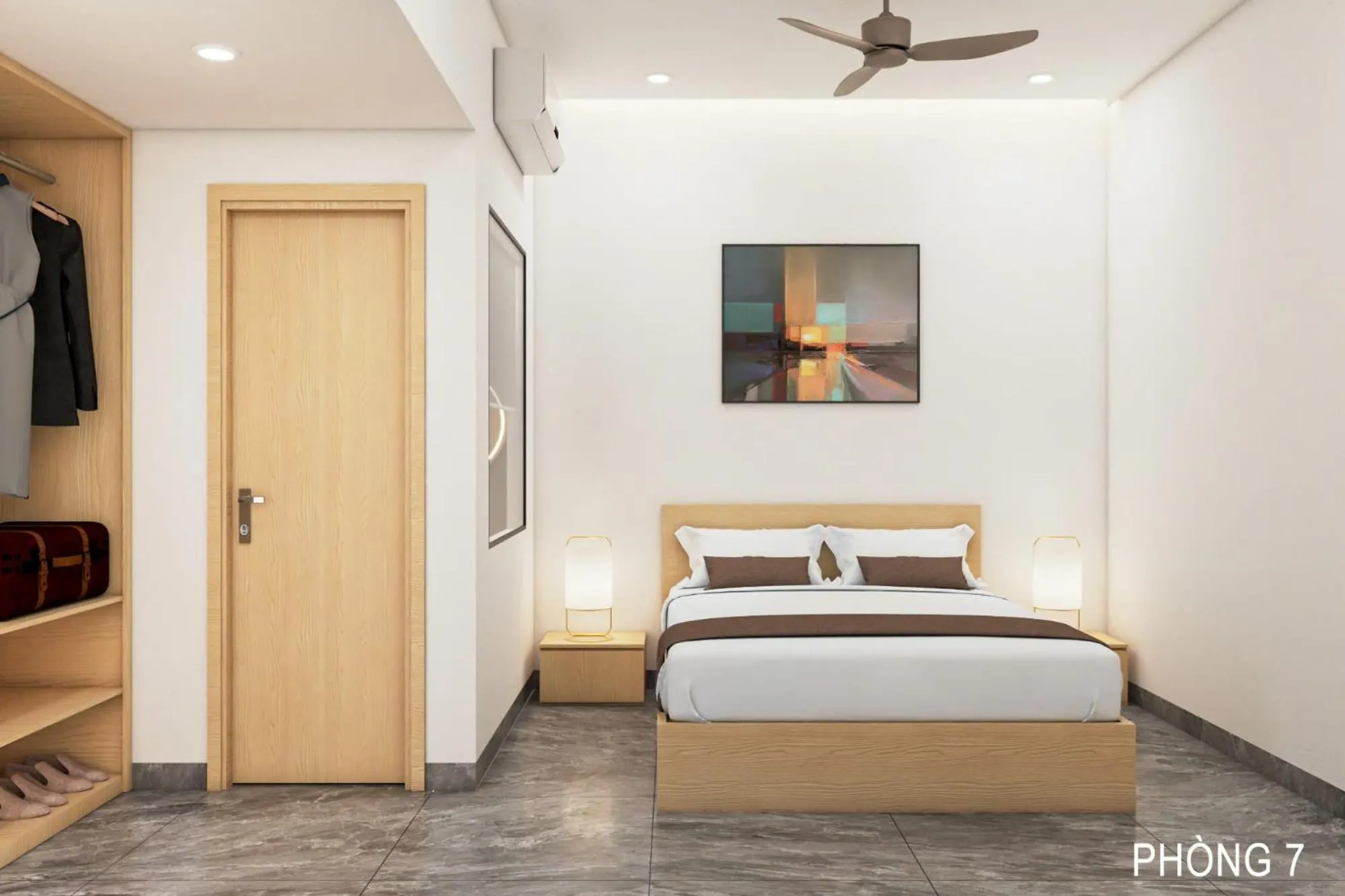 Bedroom, Bed in Nam Hội An Hotel - Near Vinpearl Nam Hội An