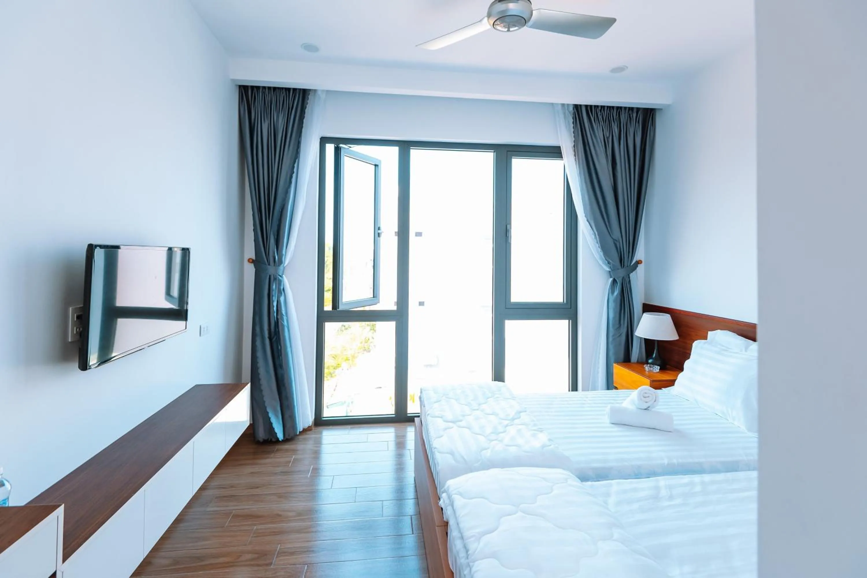 Communal lounge/ TV room, Bed in Nam Hội An Hotel - Near Vinpearl Nam Hội An