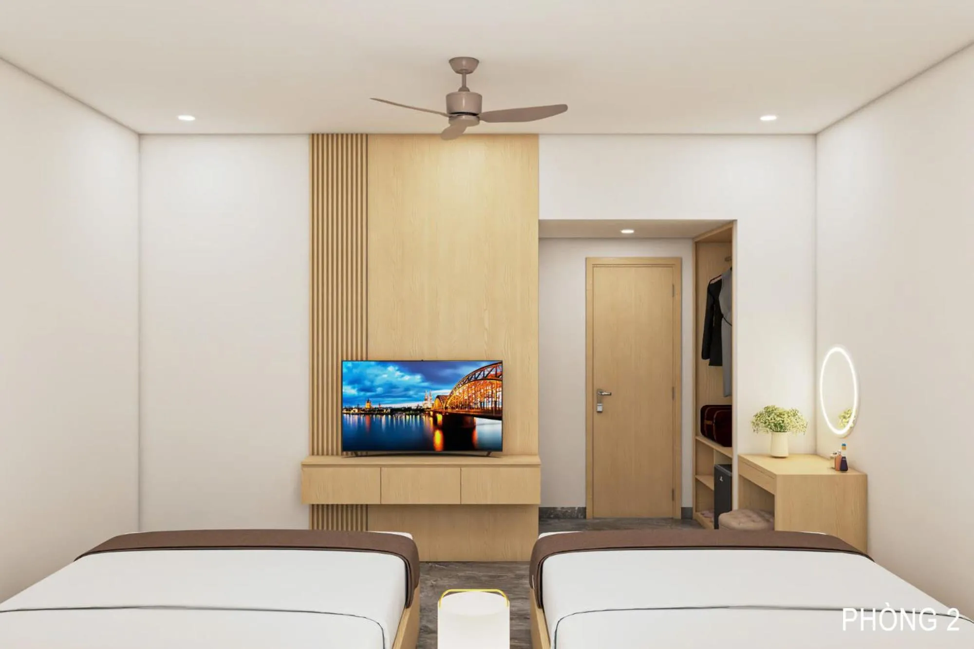 Bedroom, Bed in Nam Hội An Hotel - Near Vinpearl Nam Hội An