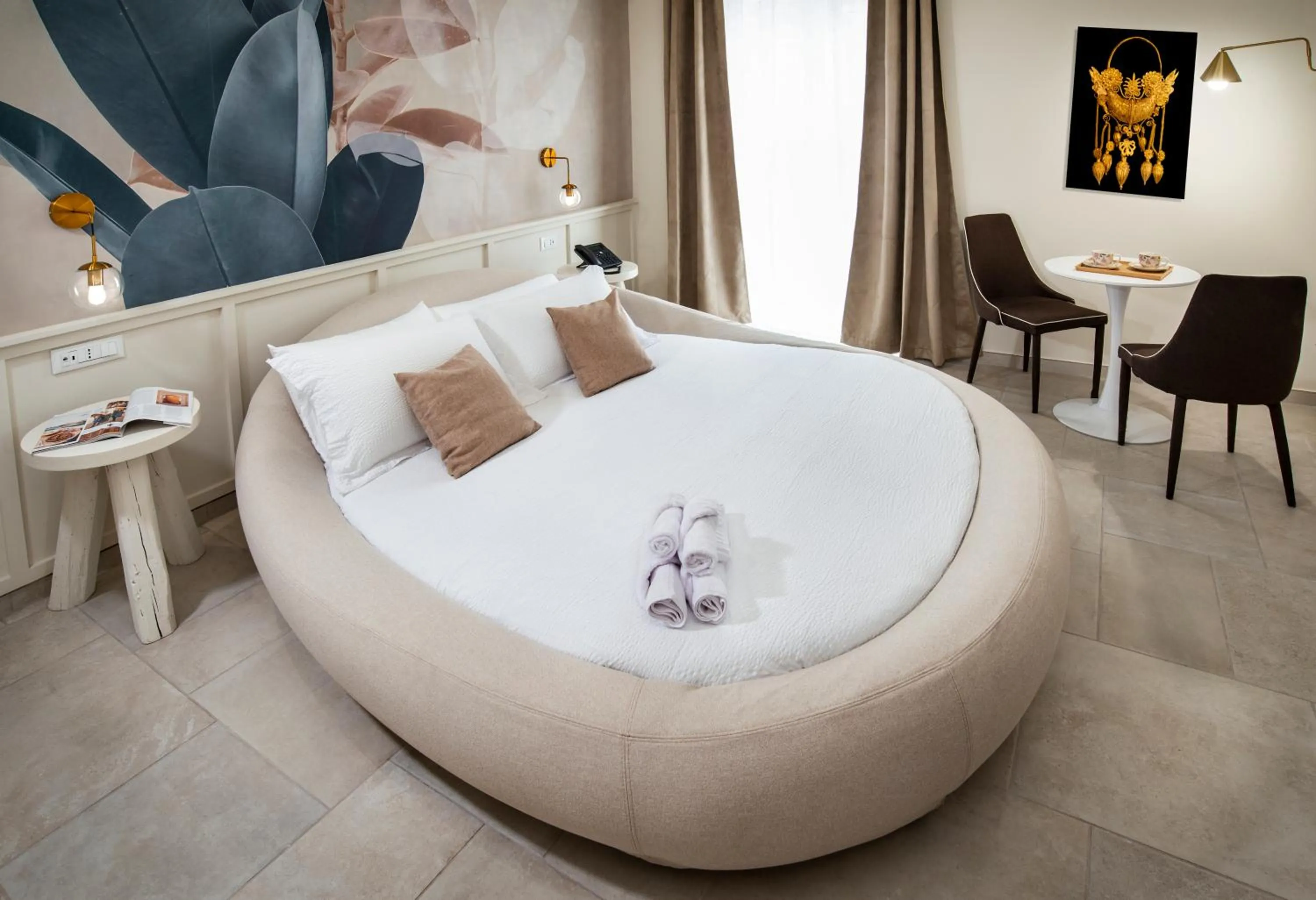 Bed in Palazzo Matà Boutique Hotel