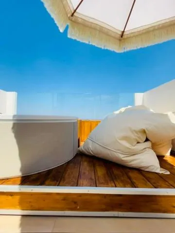 Hot Tub, Bed in Palazzo Matà Boutique Hotel