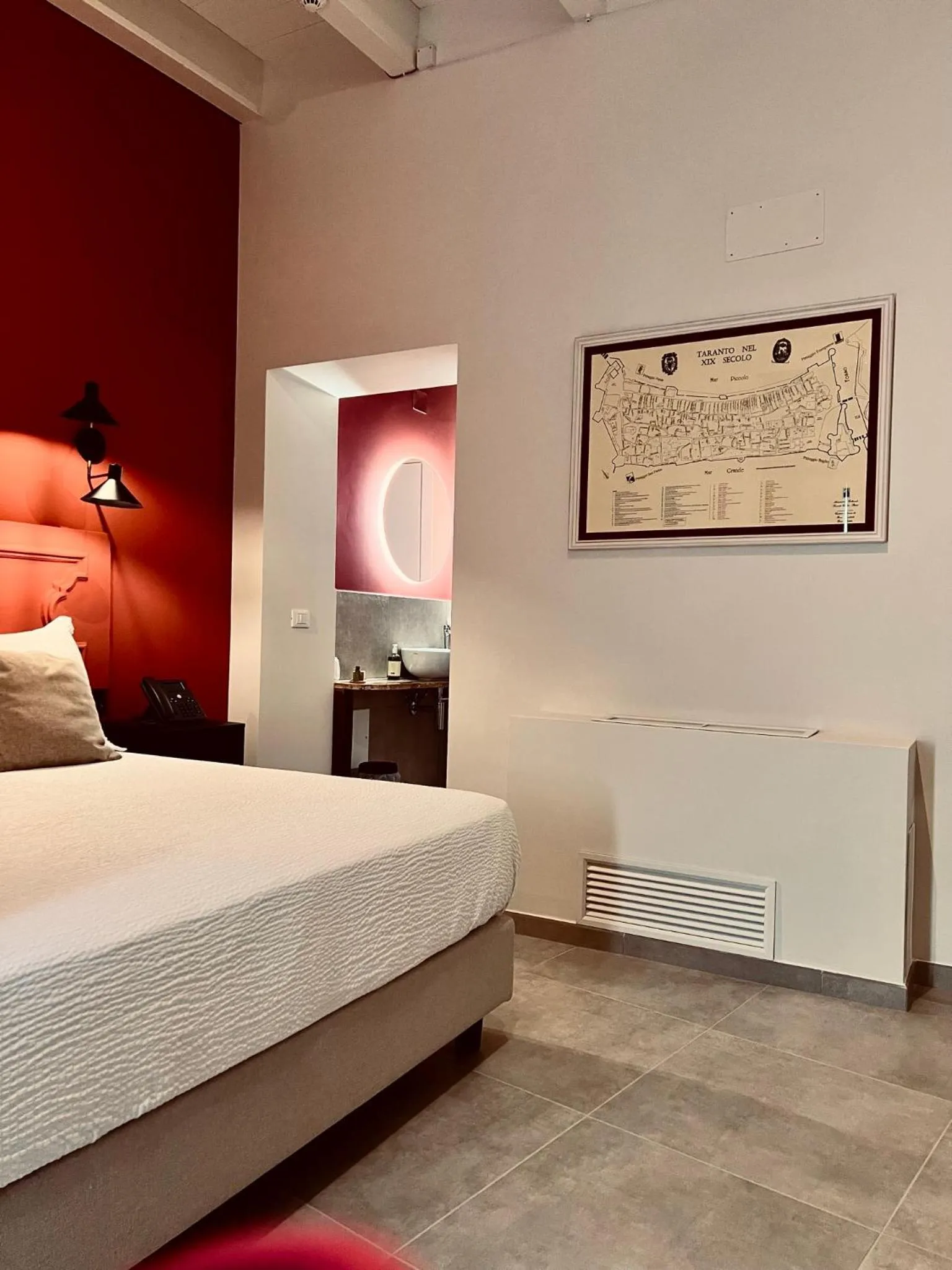 Bed in Palazzo Matà Boutique Hotel