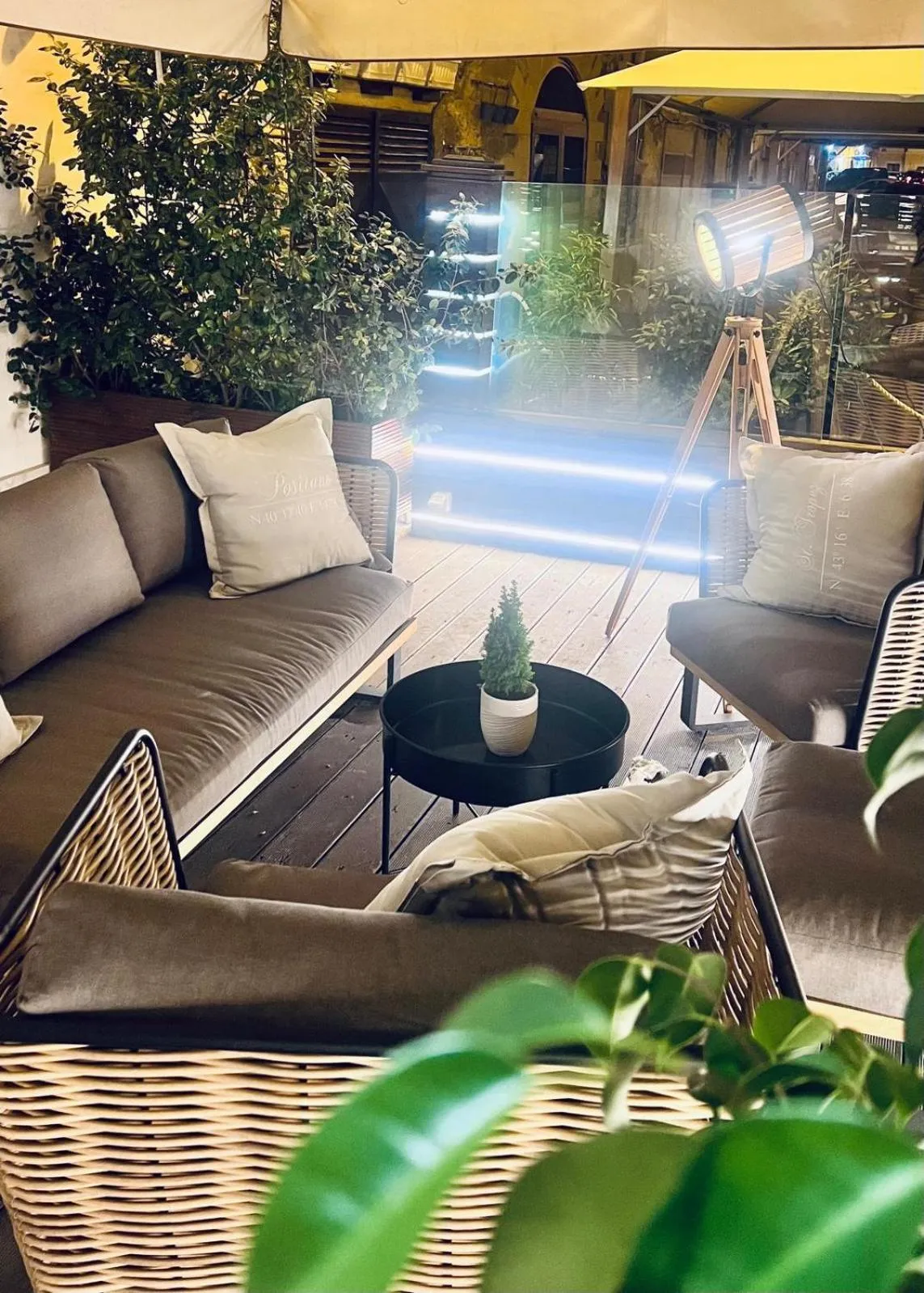 Patio in Palazzo Matà Boutique Hotel