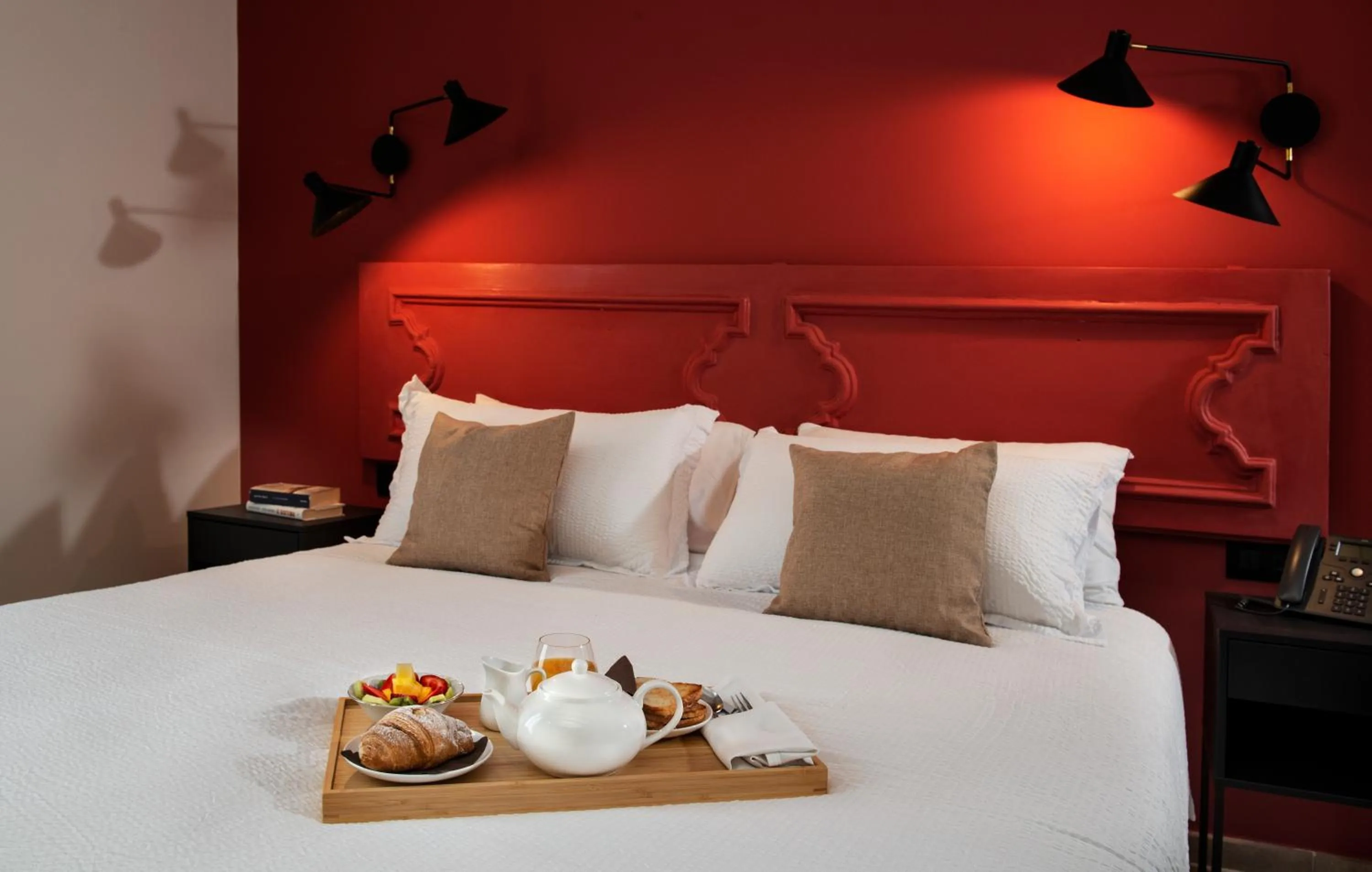 Bed in Palazzo Matà Boutique Hotel