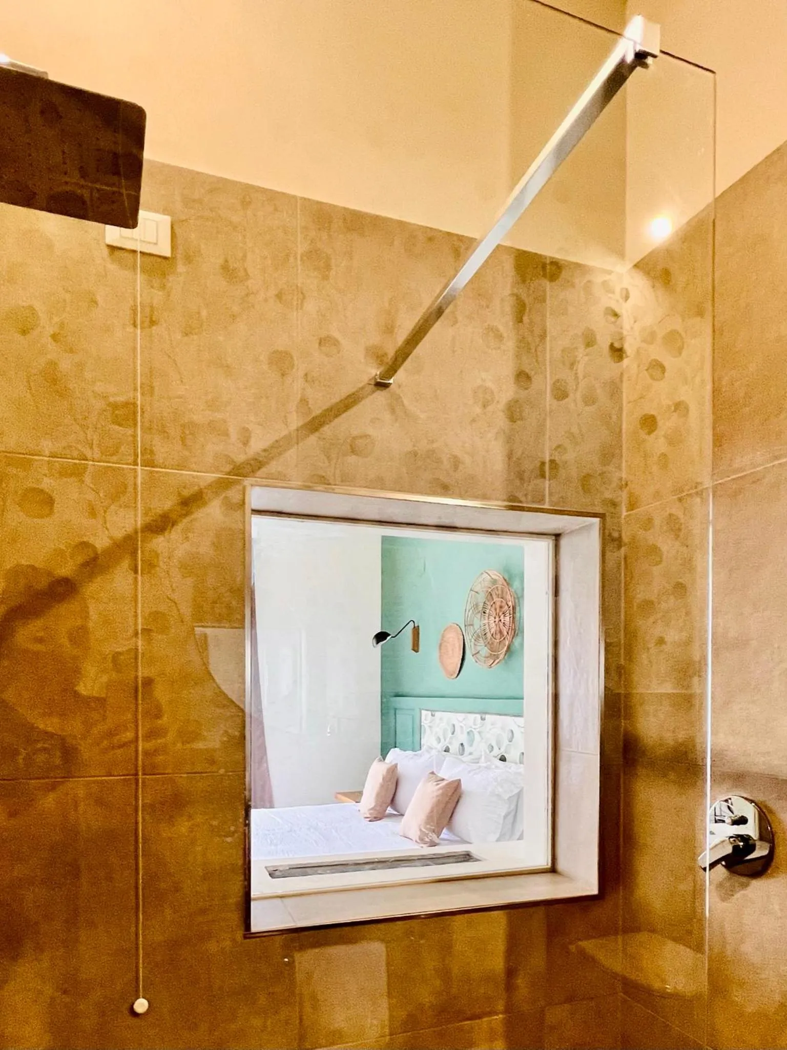 Shower in Palazzo Matà Boutique Hotel