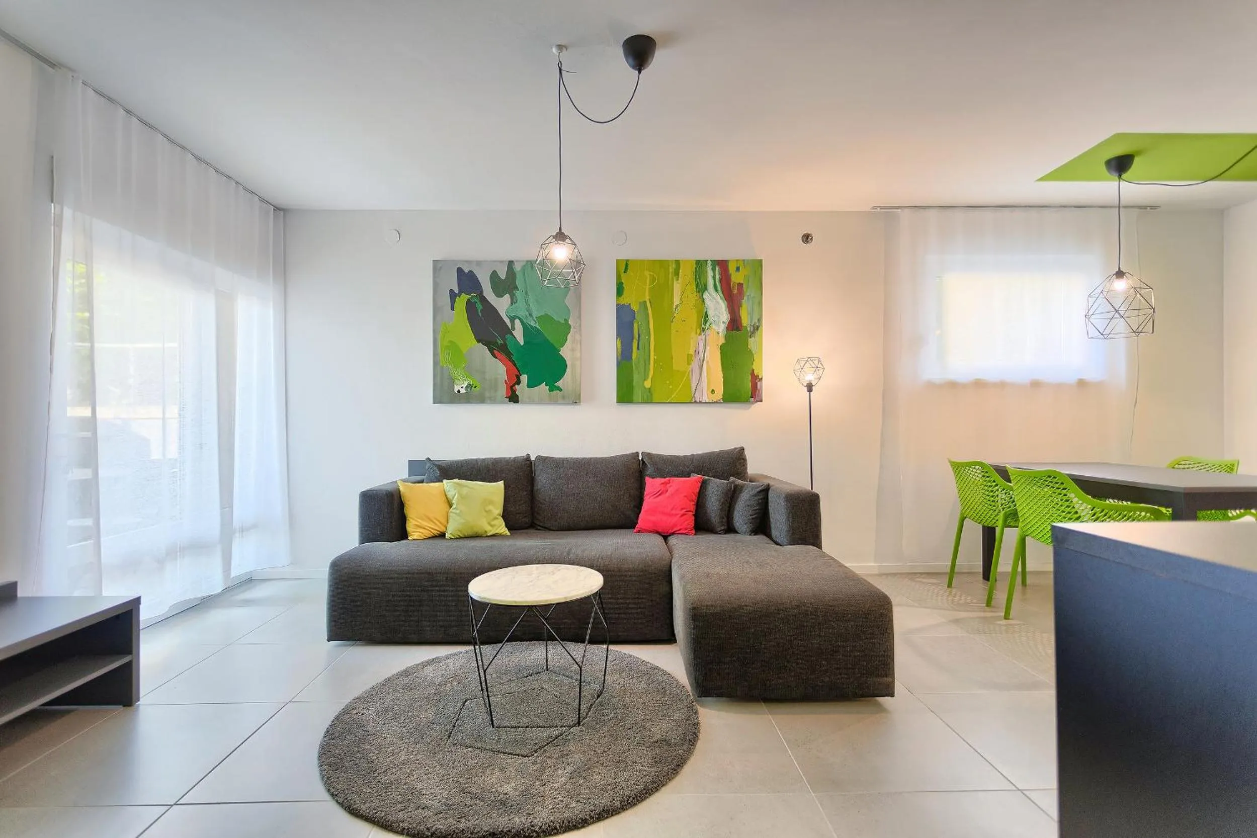 Living room in Astinian apartments Jadranka