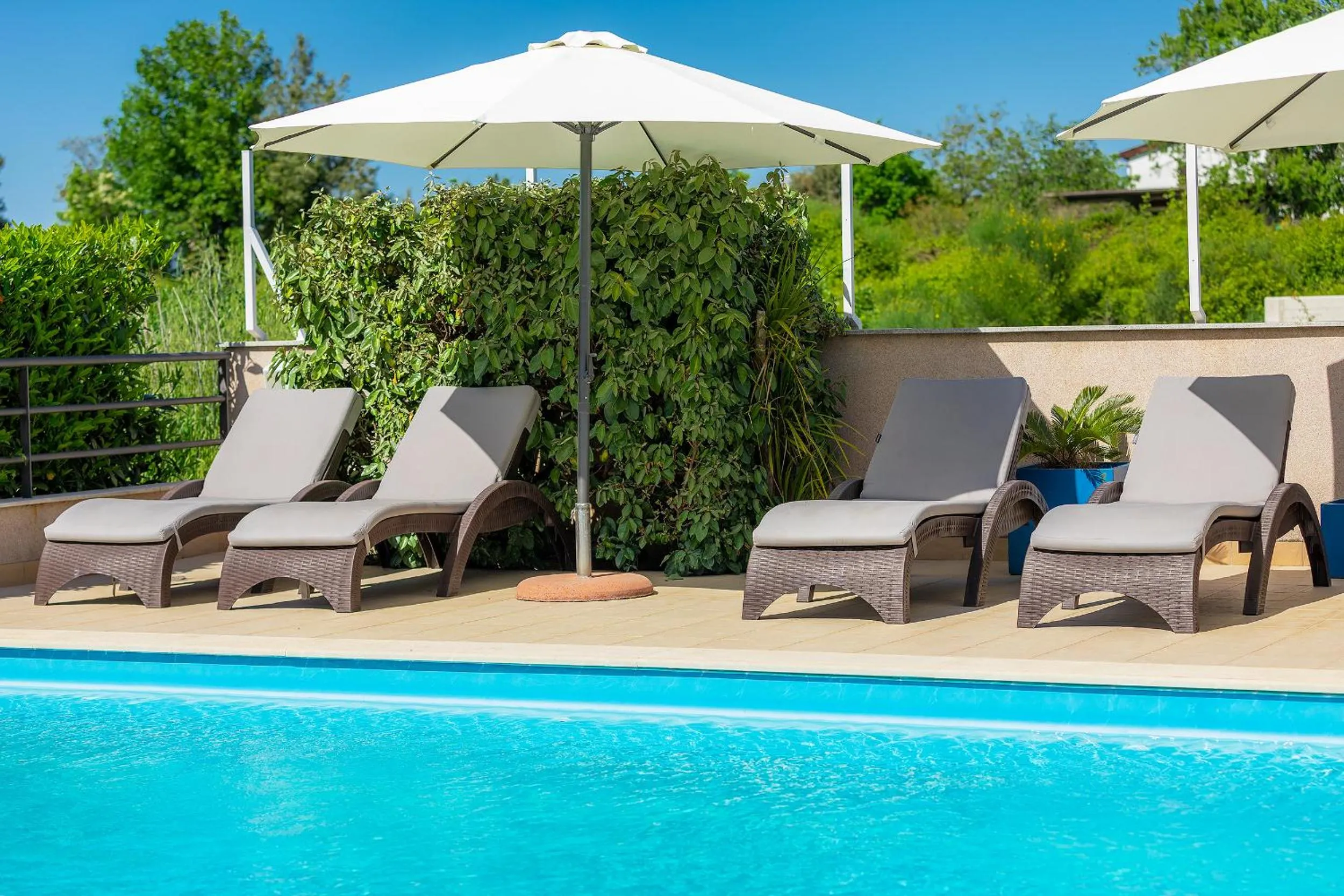 Swimming pool in Astinian apartments Jadranka