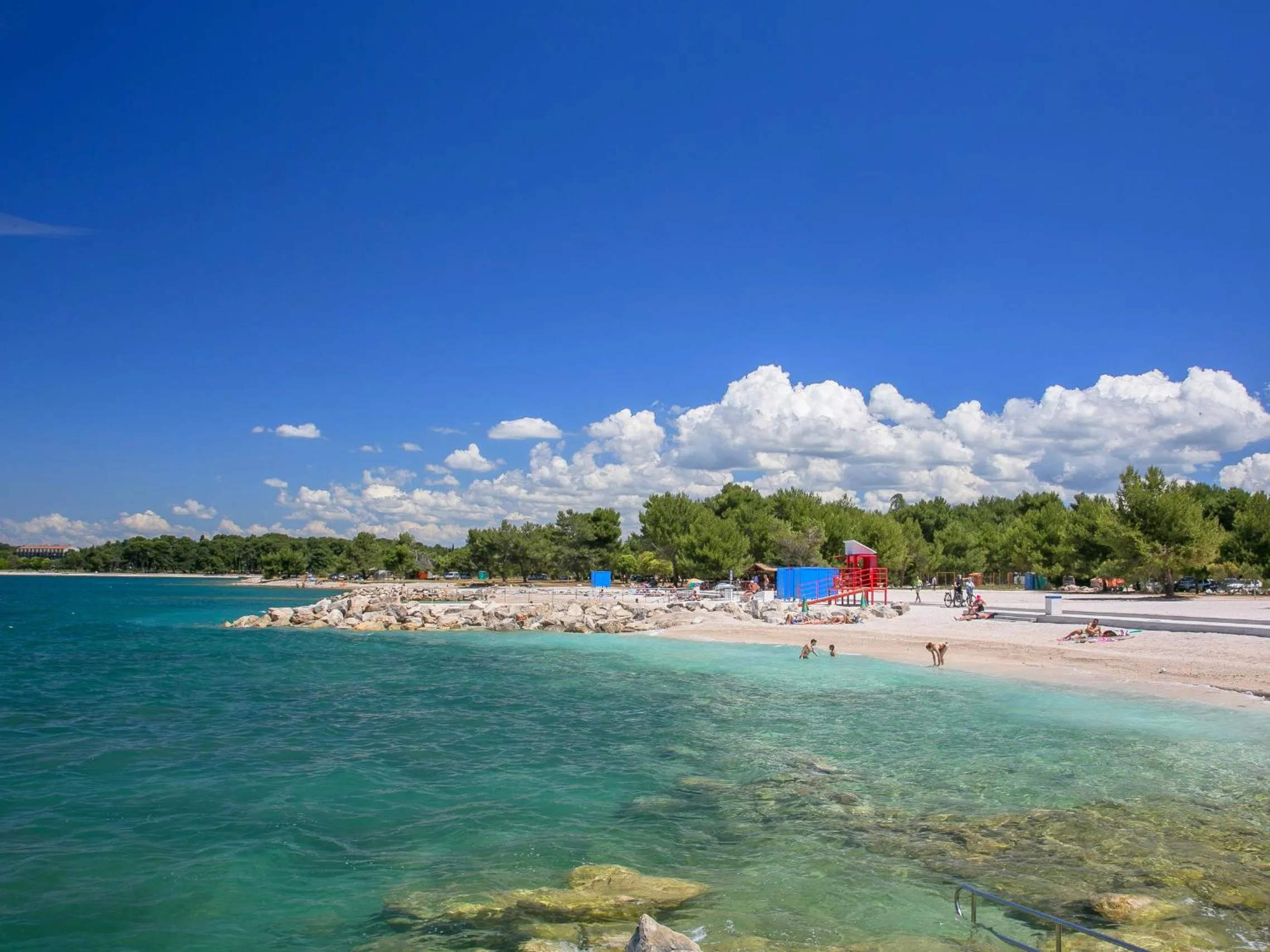 Beach in Astinian apartments Jadranka