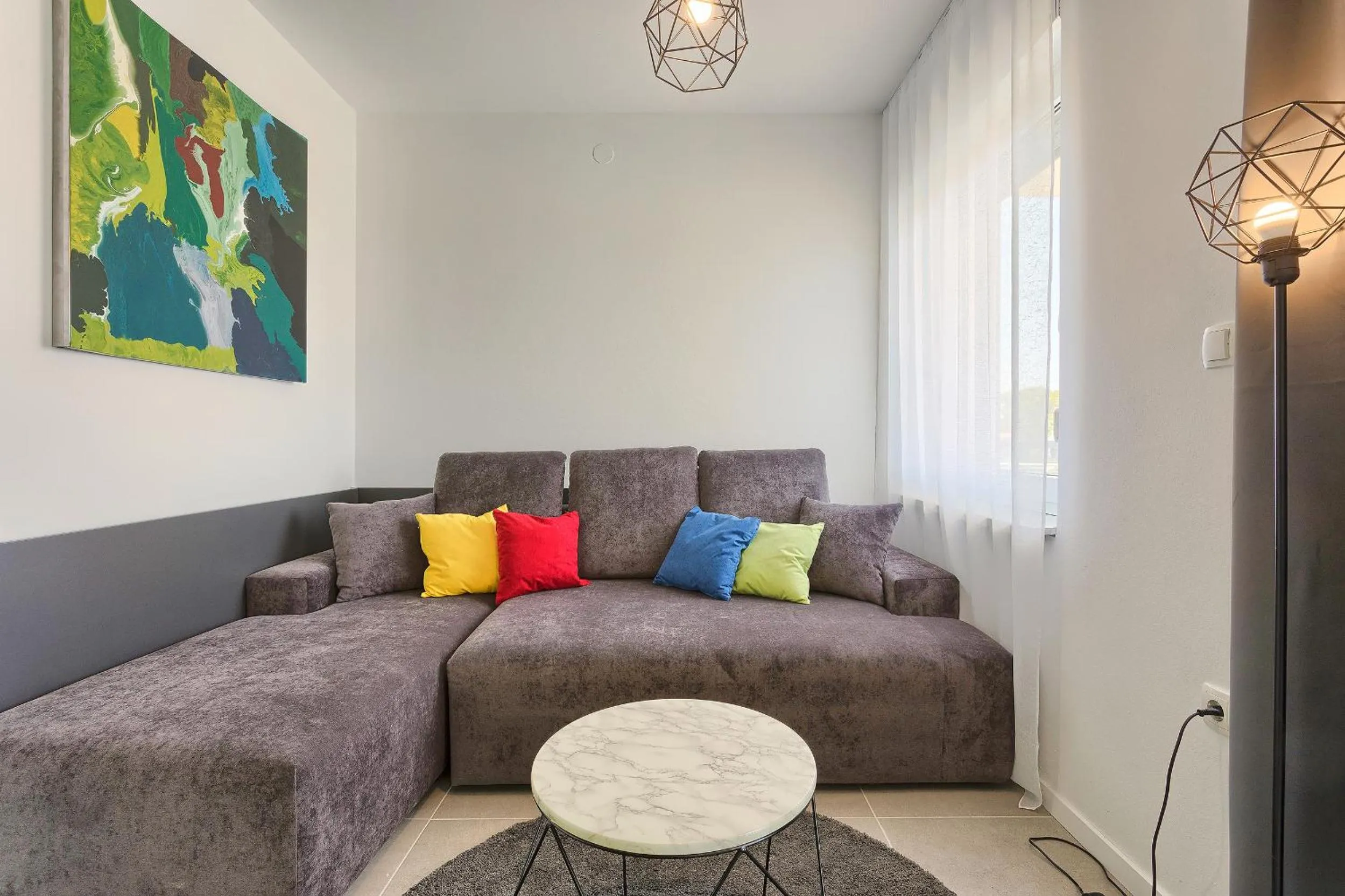 Living room in Astinian apartments Jadranka
