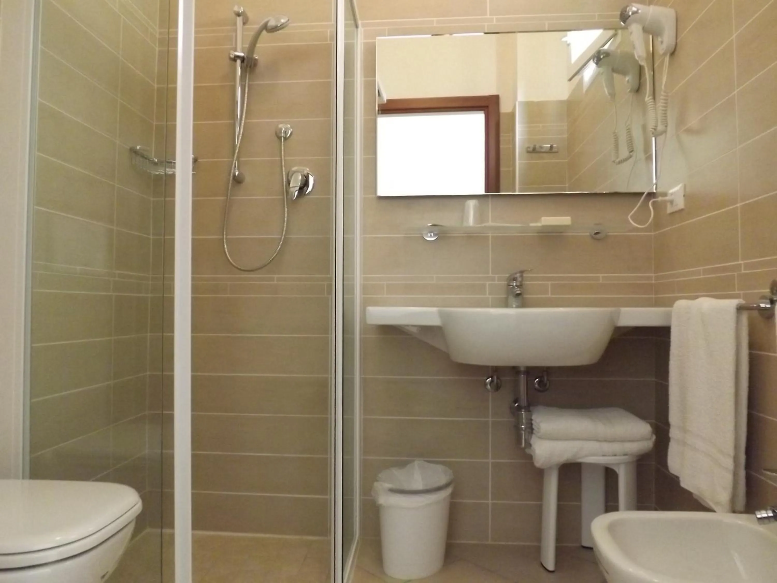 Bathroom in Hotel Tura