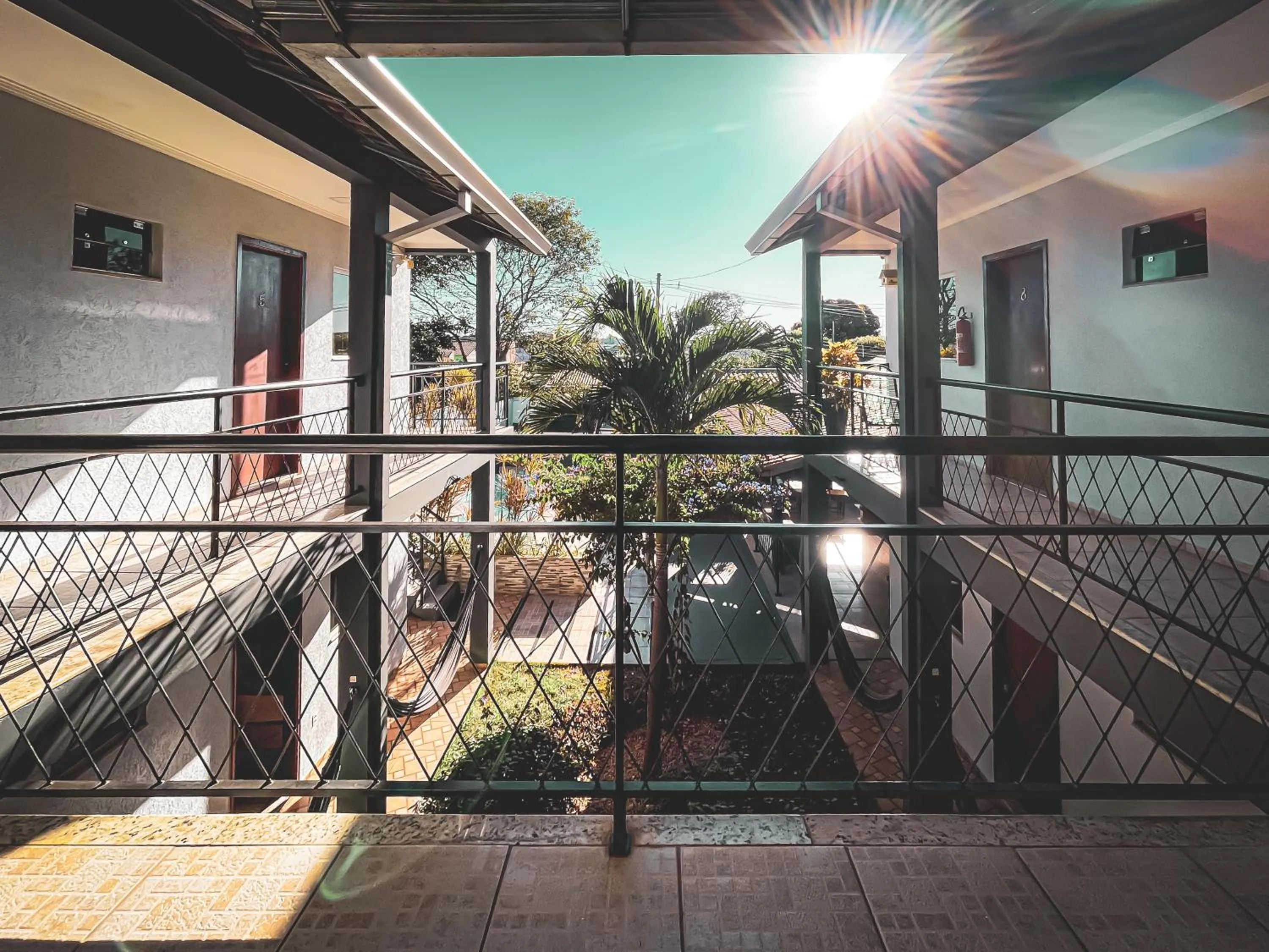 Garden view in Pousada Papaya - Bonito