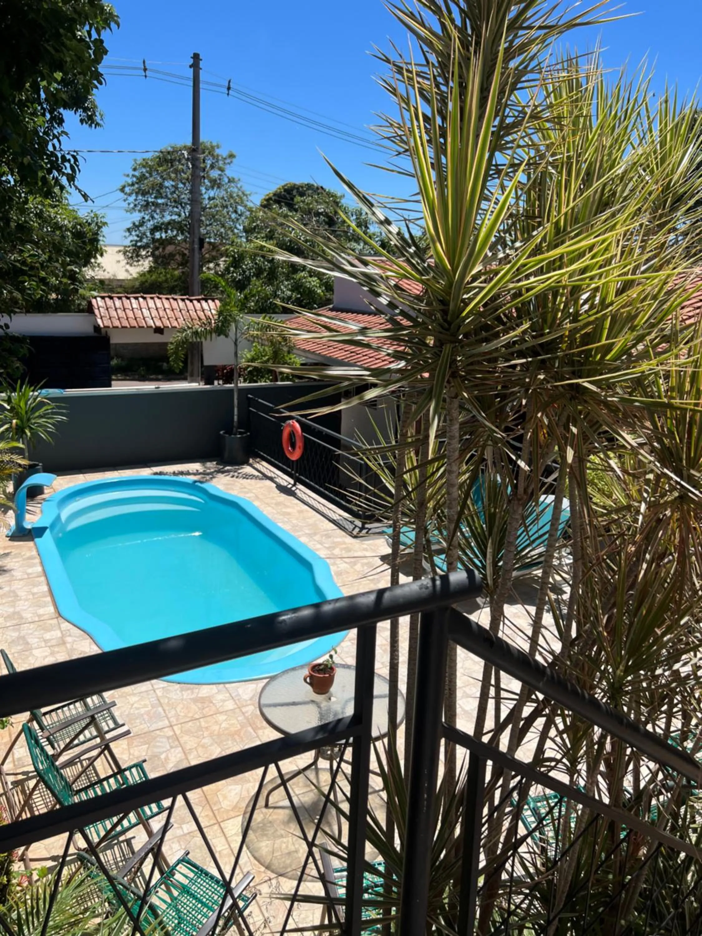 Pool view in Pousada Papaya - Bonito