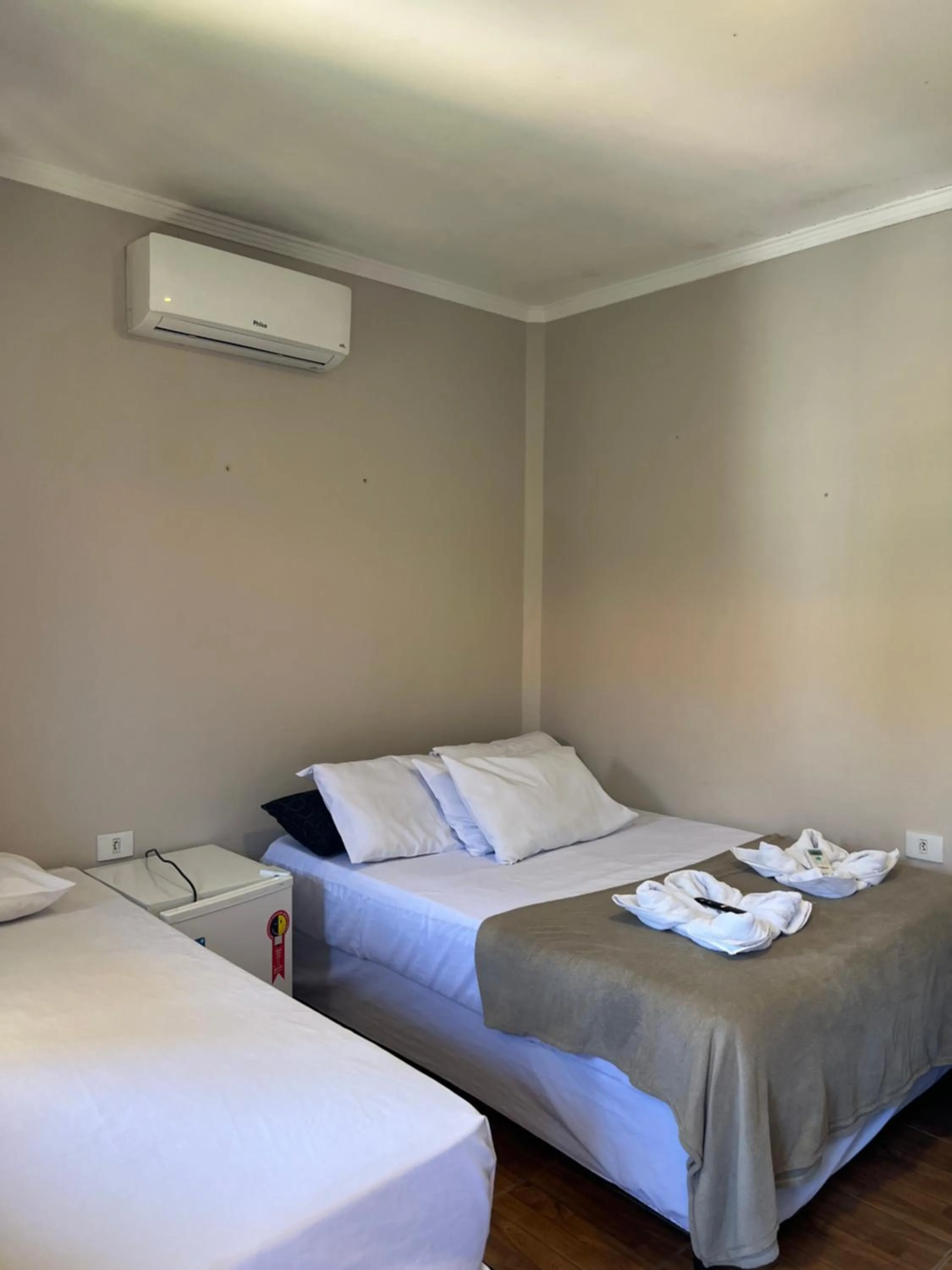 Bed in Pousada Papaya - Bonito