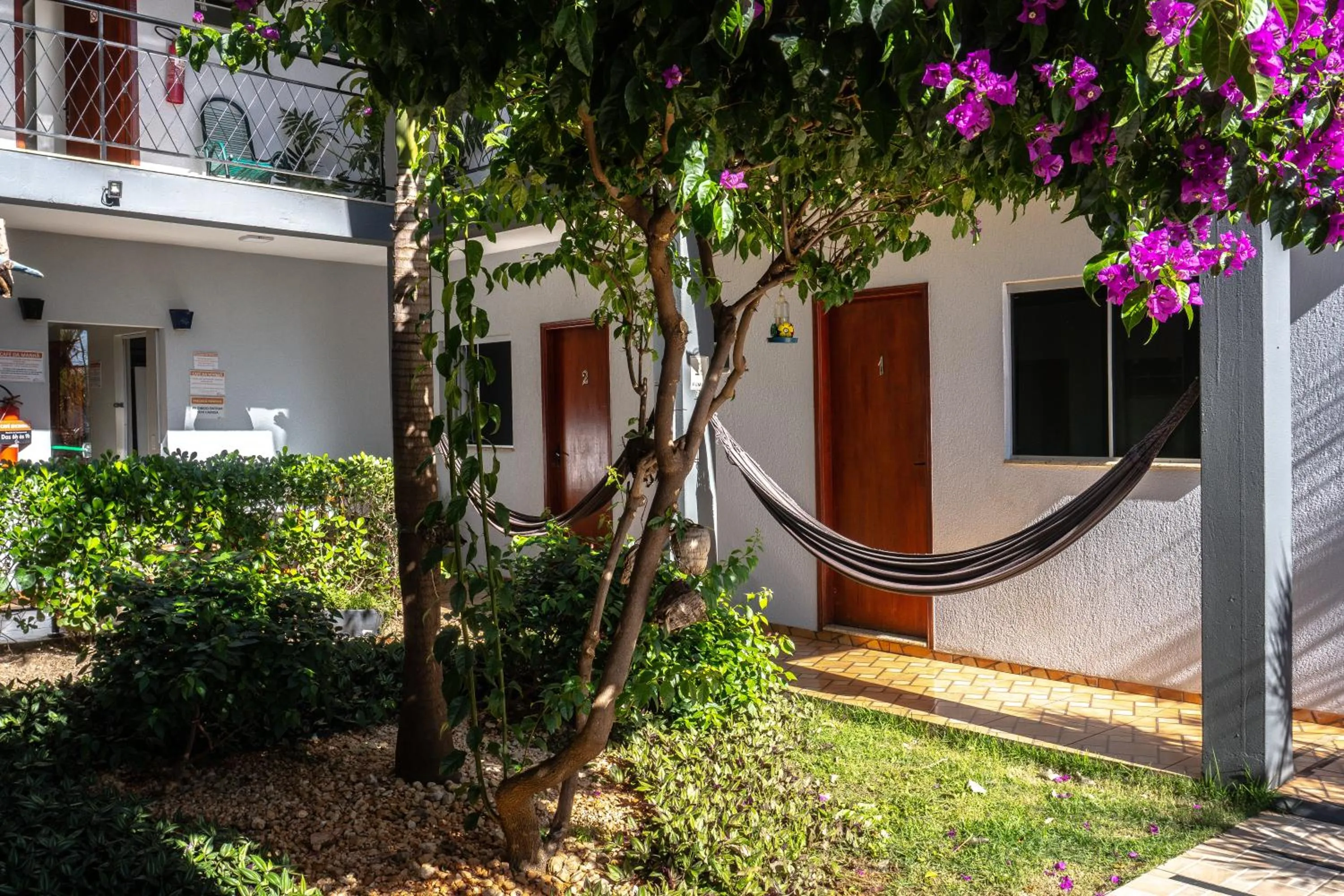 Seating area in Pousada Papaya - Bonito