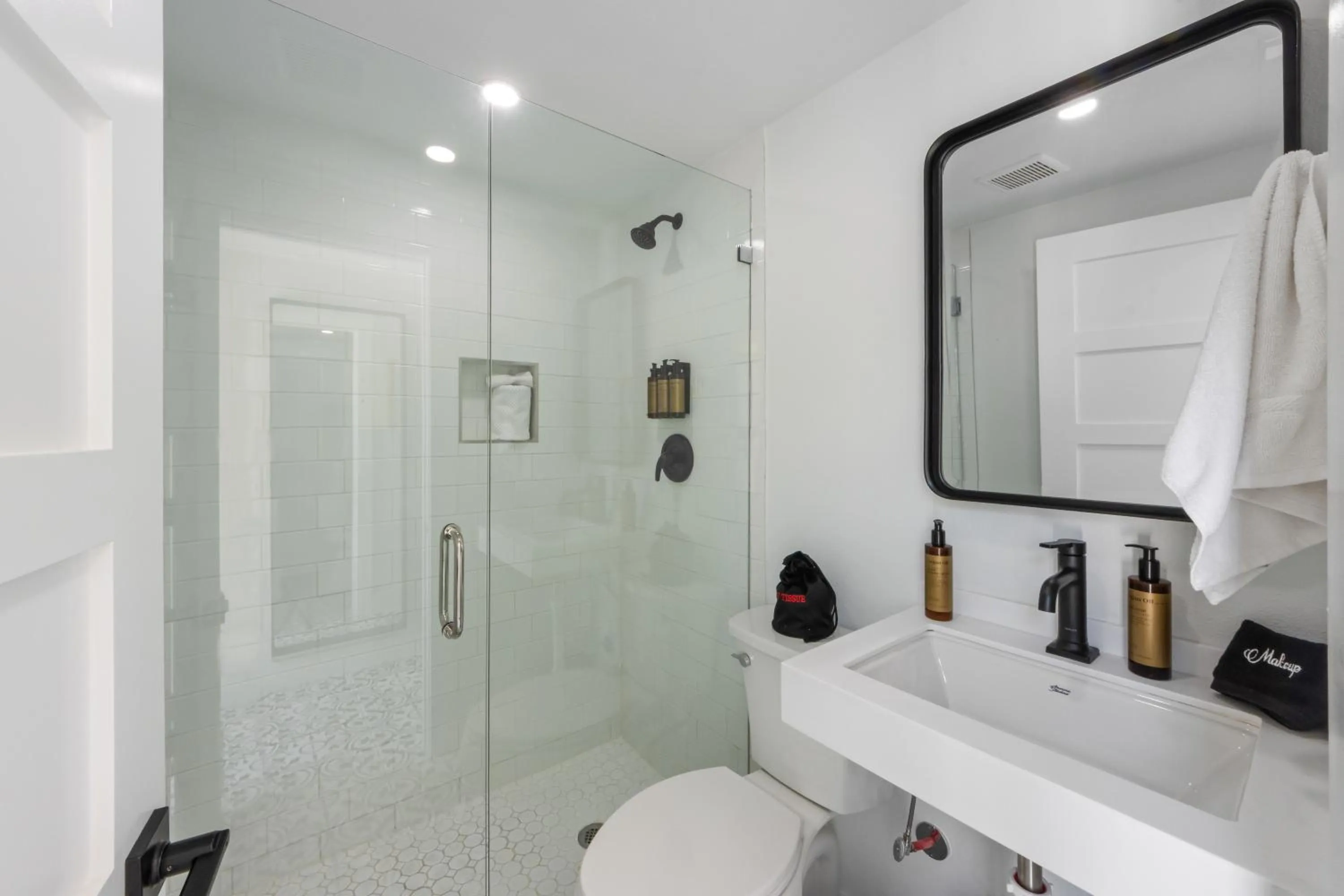 Shower in The Retreat at Anna Maria Island Inn