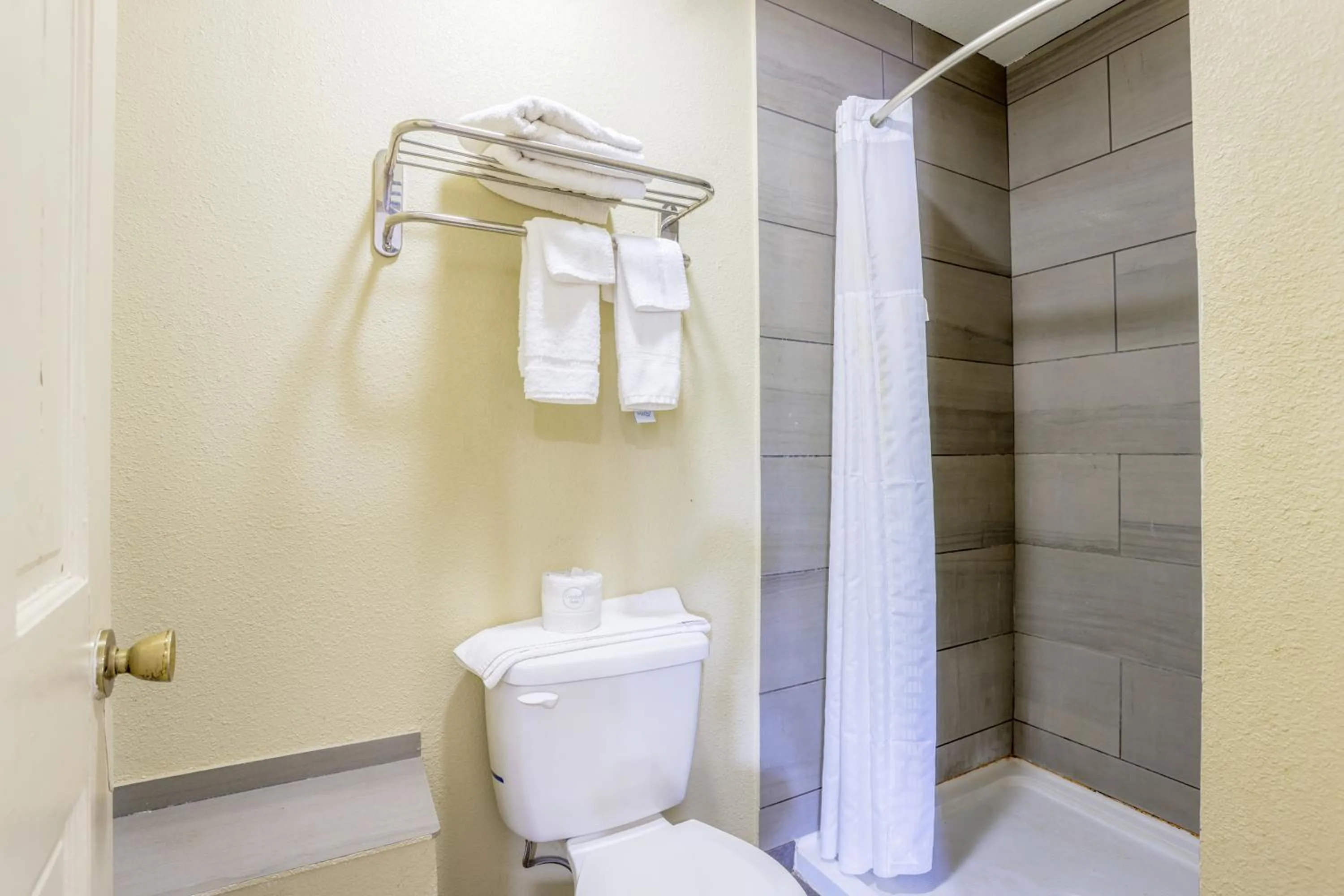 Bathroom in Budget Inn By OYO Natural Bridge I-81