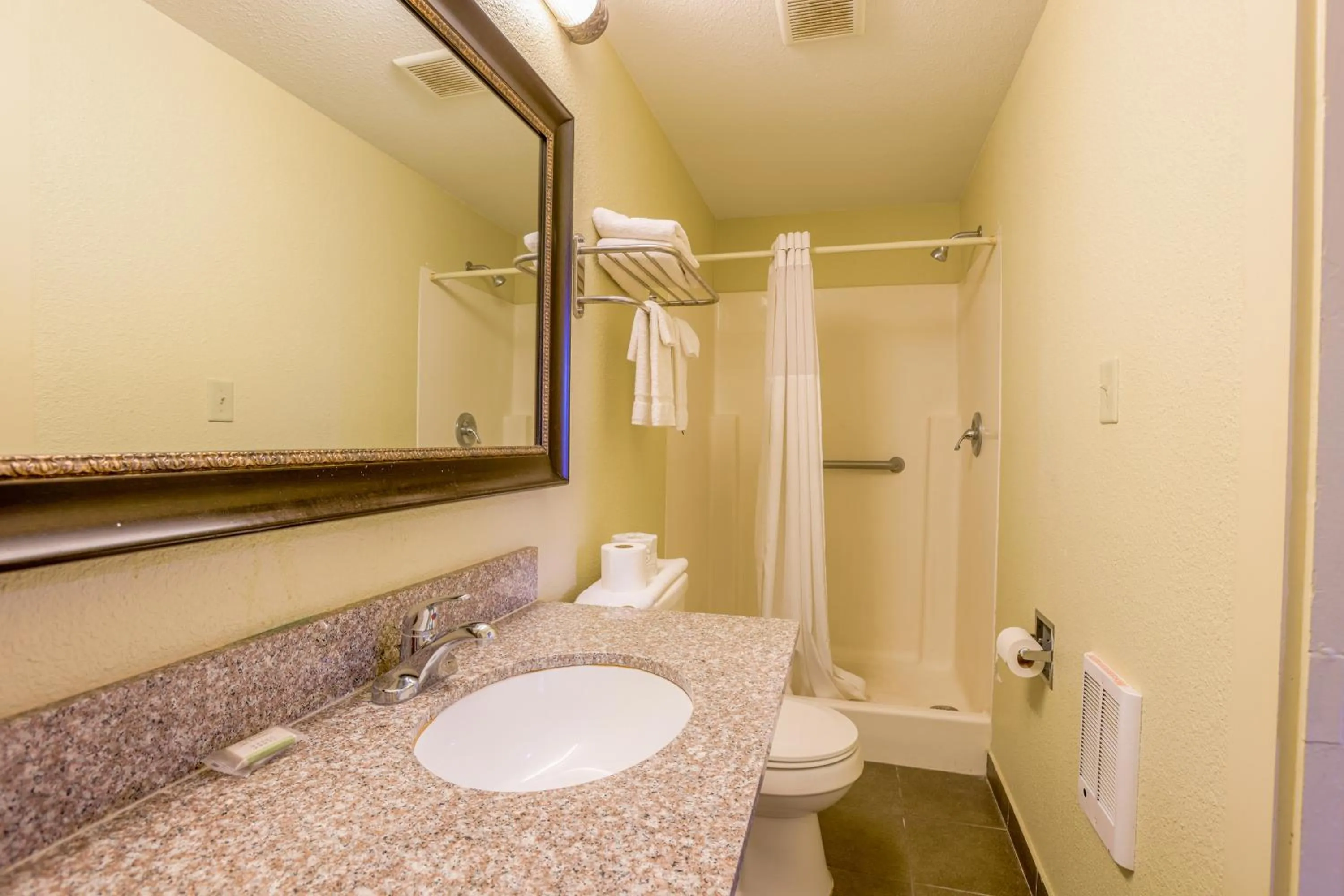 Bathroom in Budget Inn By OYO Natural Bridge I-81