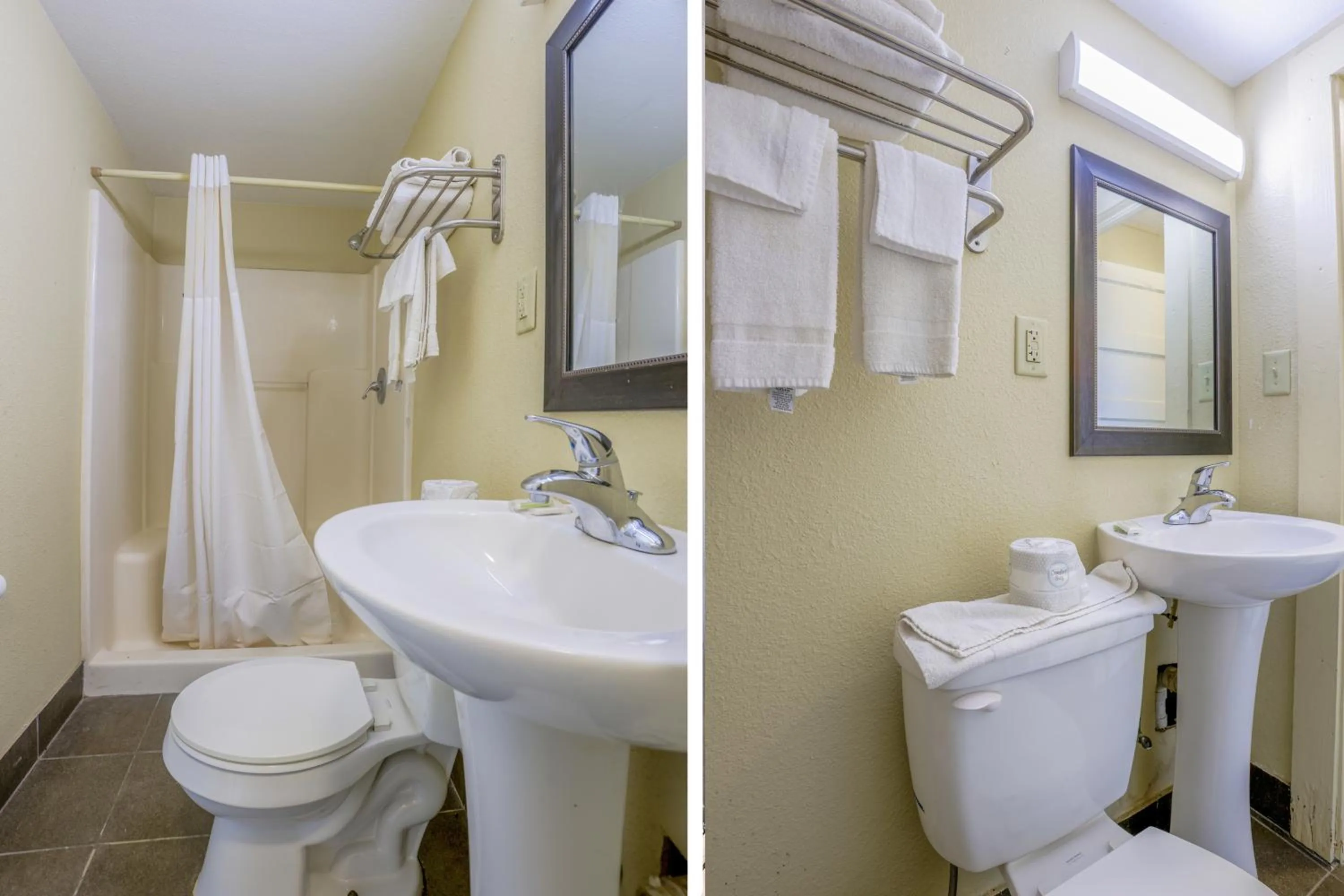 Bathroom in Budget Inn By OYO Natural Bridge I-81