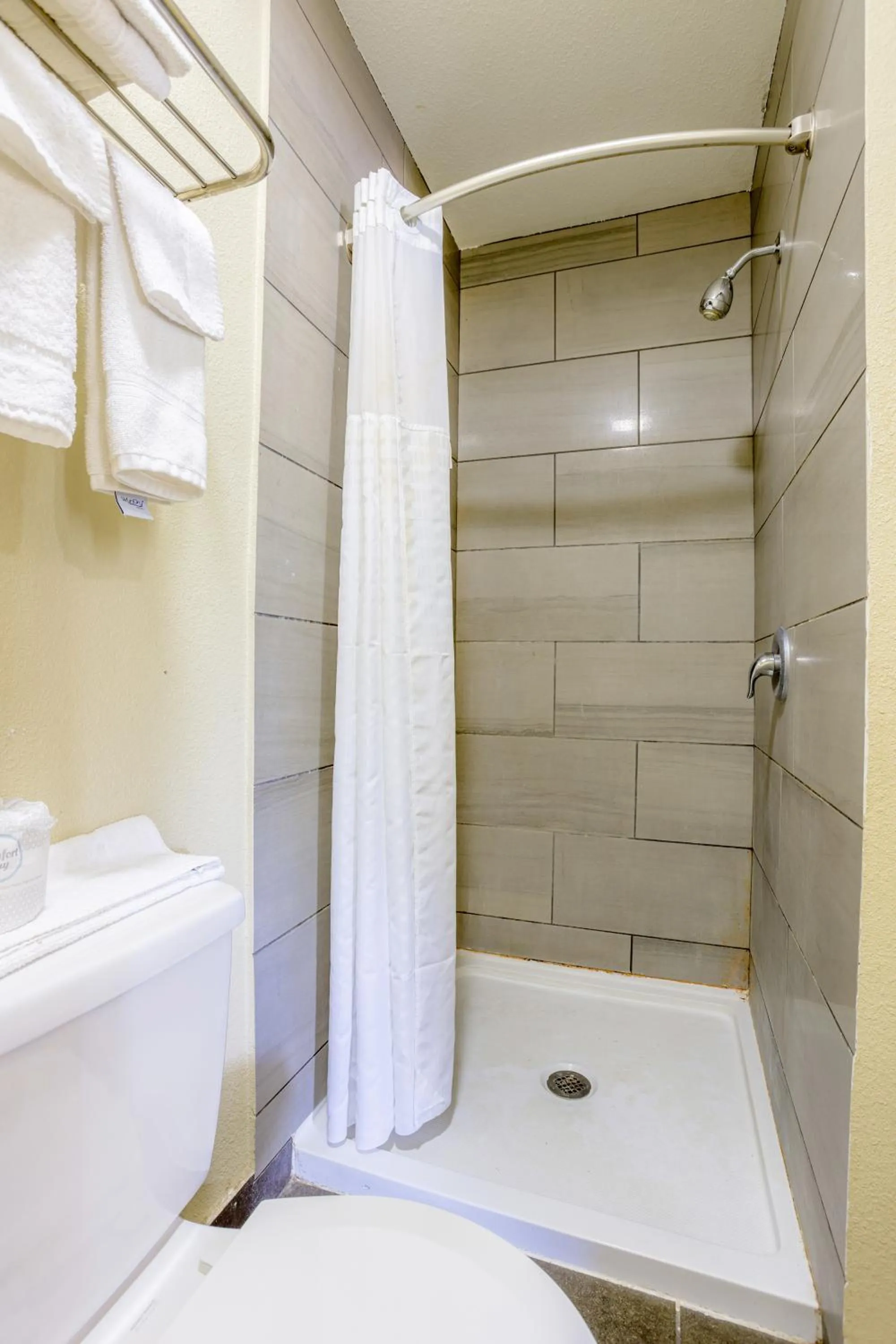 Bathroom in Budget Inn By OYO Natural Bridge I-81