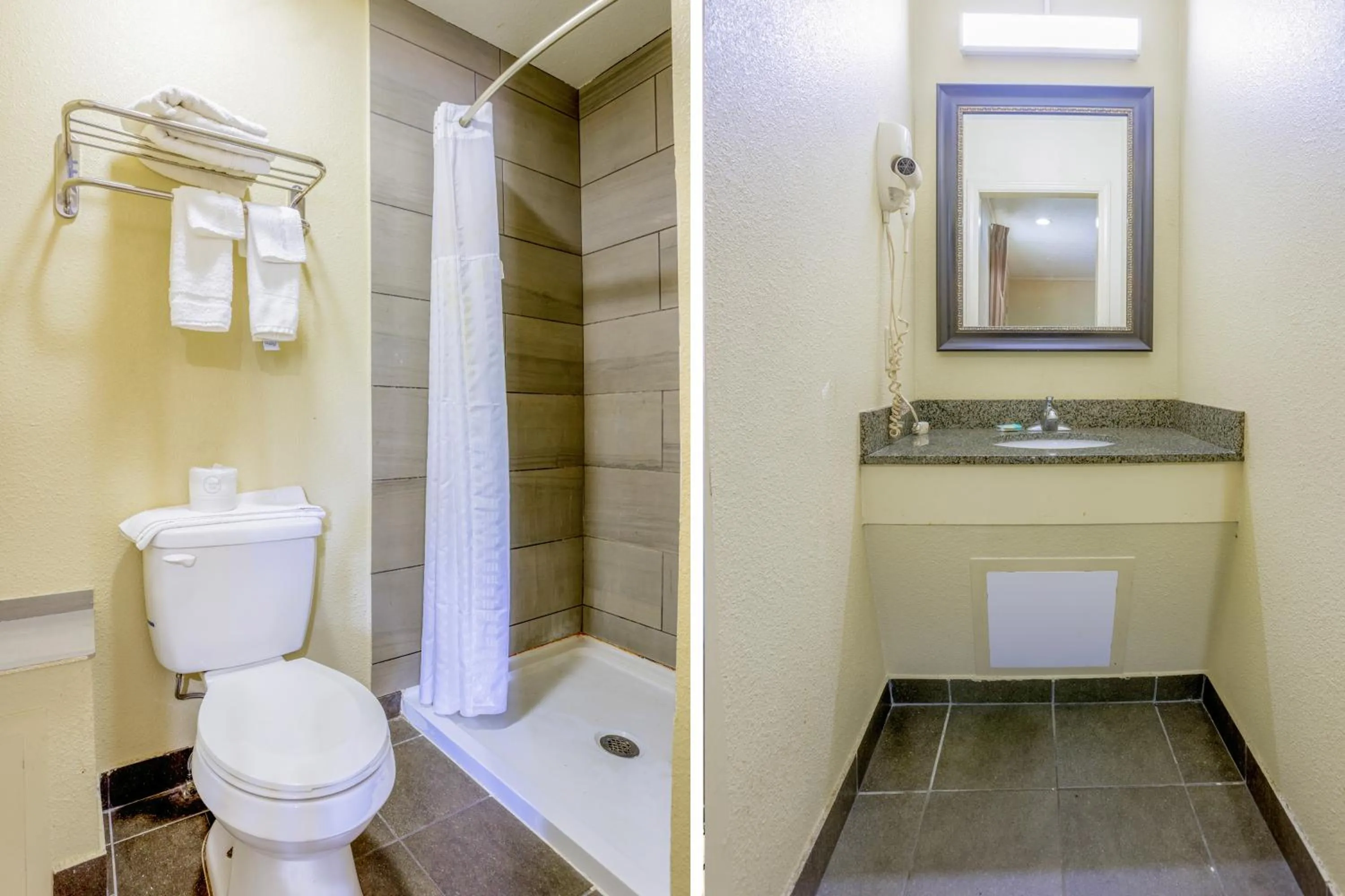 Bathroom in Budget Inn By OYO Natural Bridge I-81