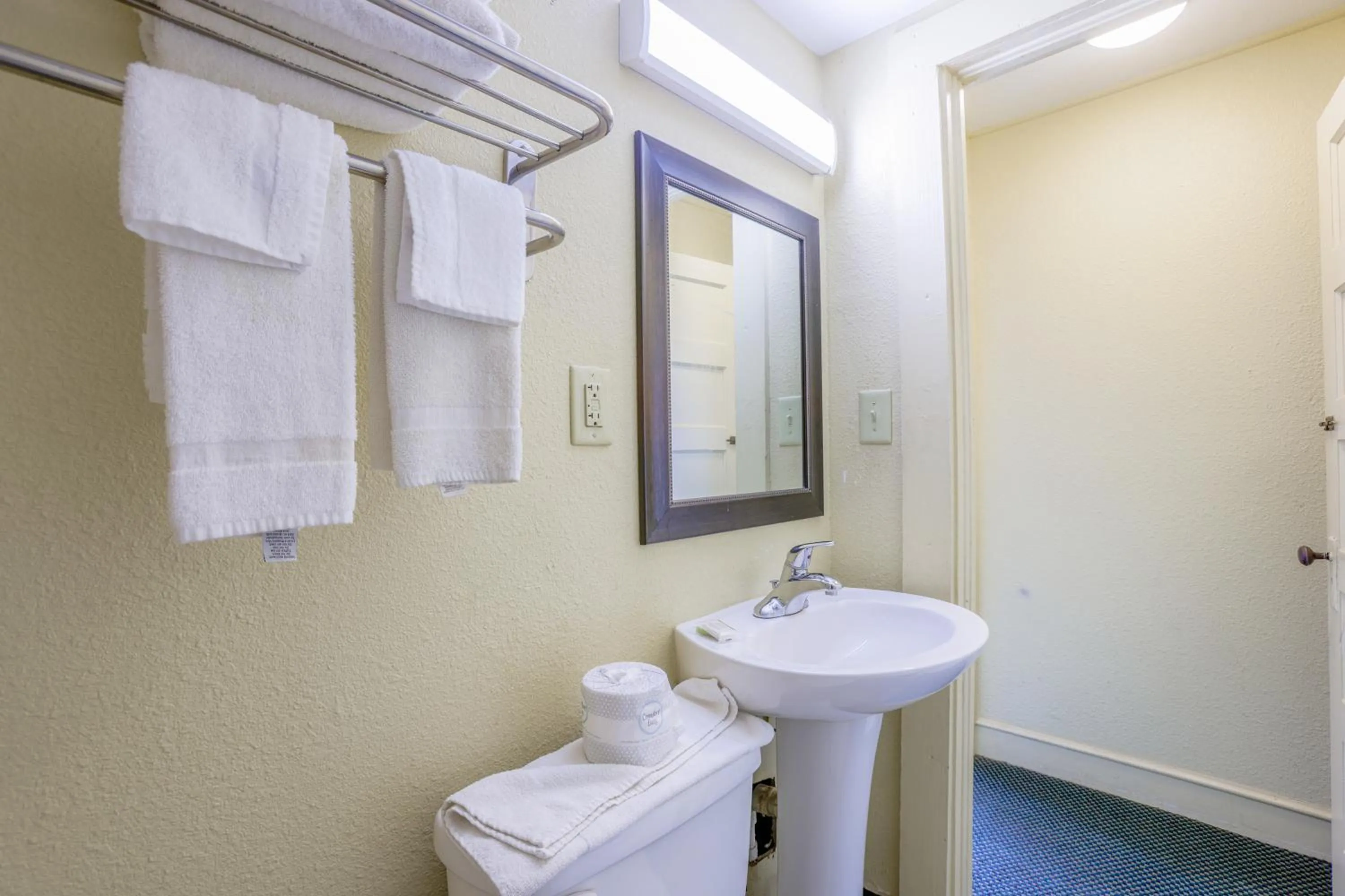 Bathroom in Budget Inn By OYO Natural Bridge I-81