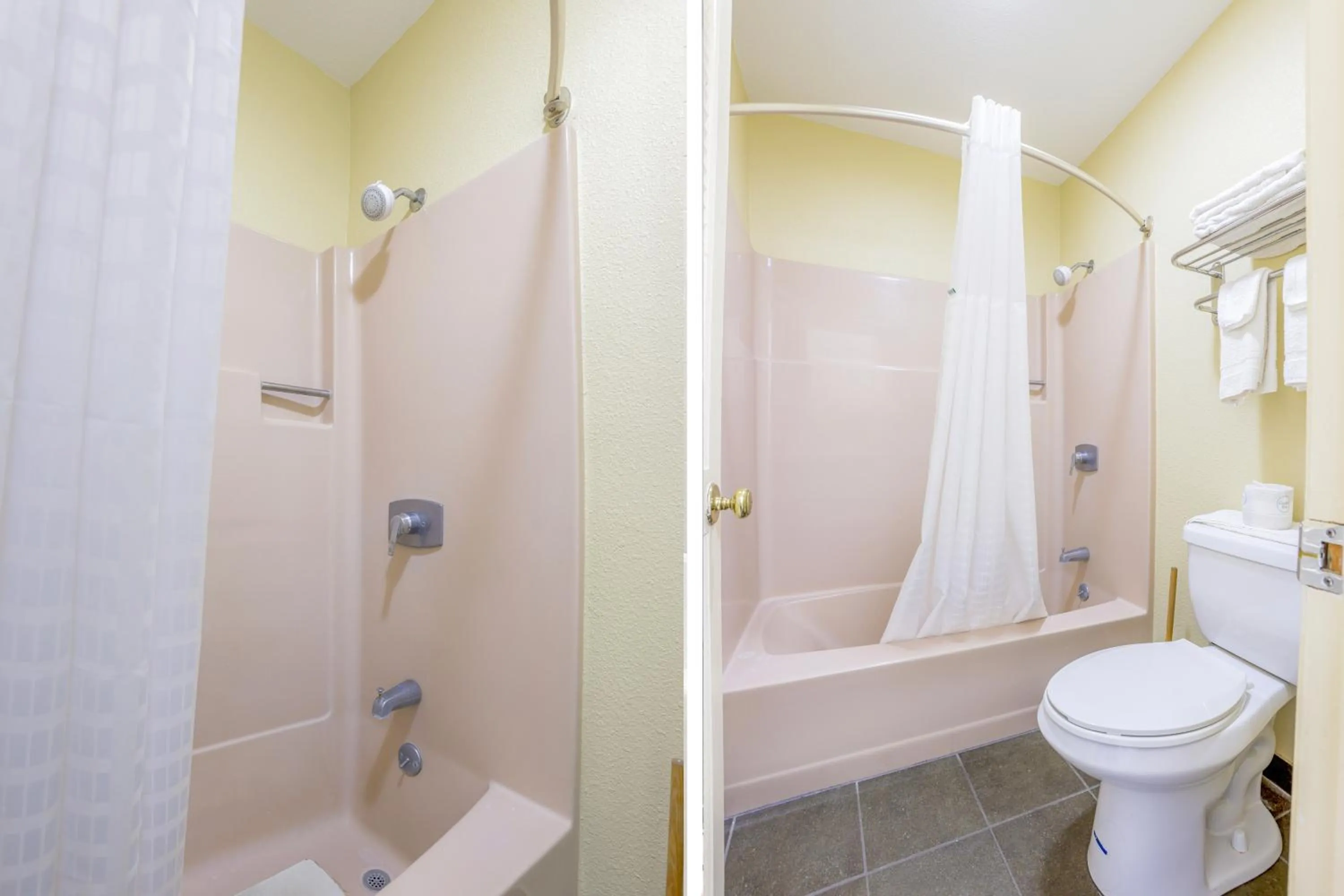 Bathroom in Budget Inn By OYO Natural Bridge I-81