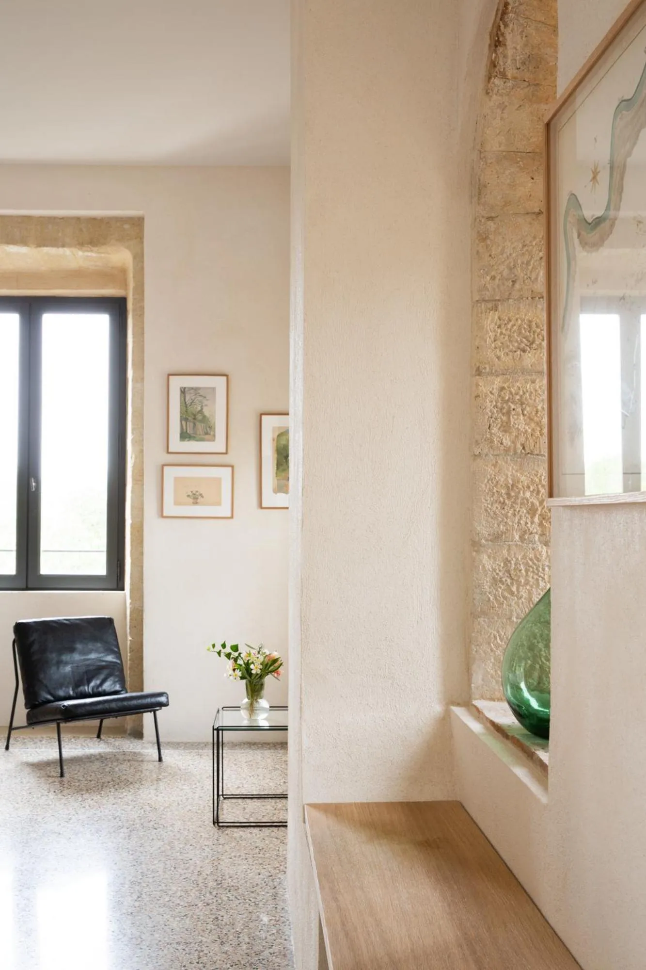 Seating area in Prieuré Saint-Nicolas - Les Maisons