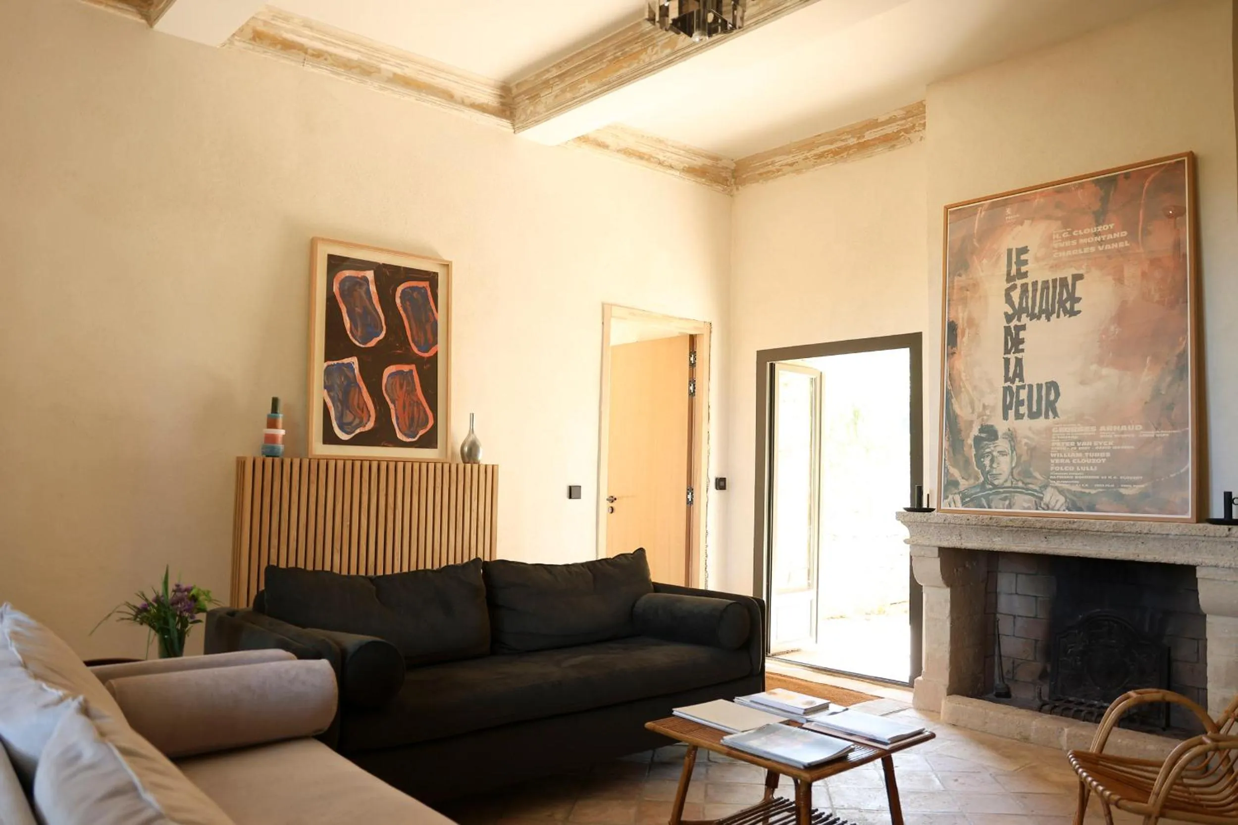 Living room in Prieuré Saint-Nicolas - Les Maisons